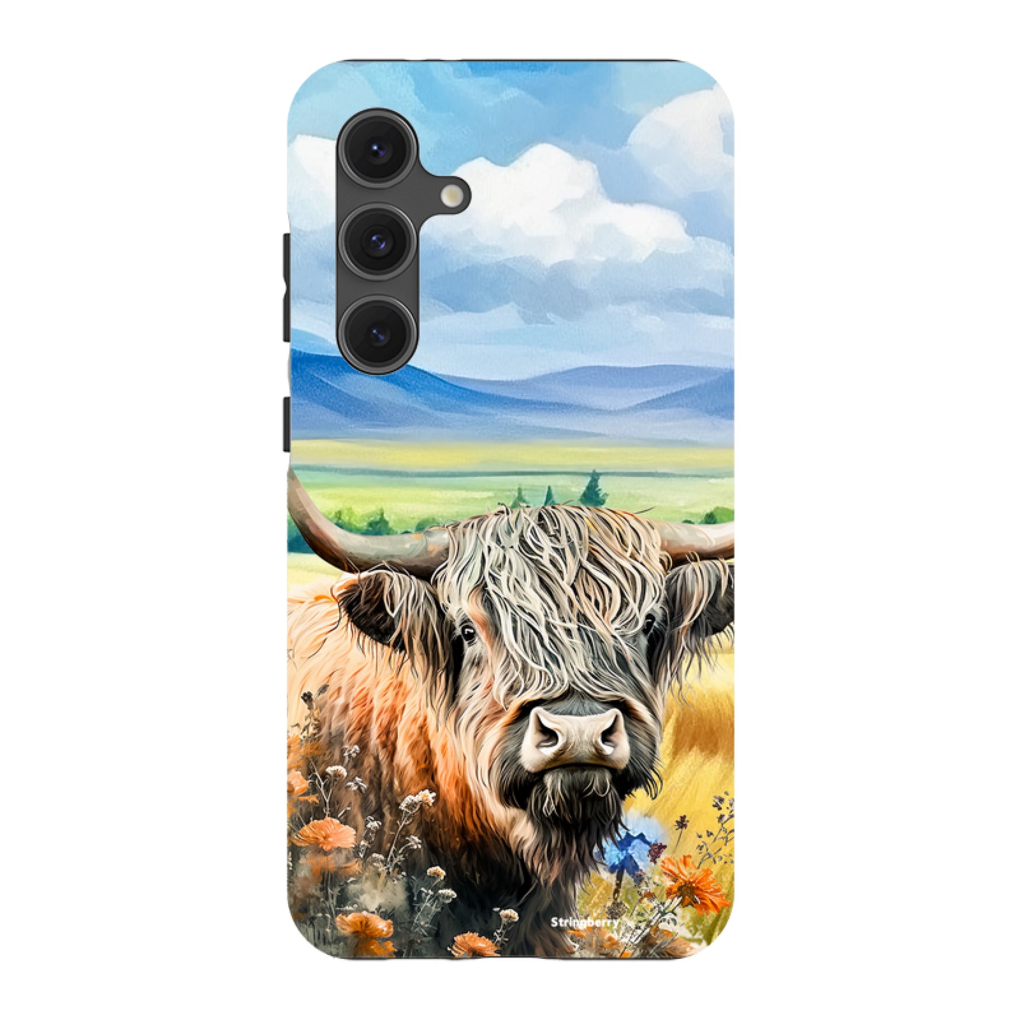 Samsung Tough Case - Highland Cow V