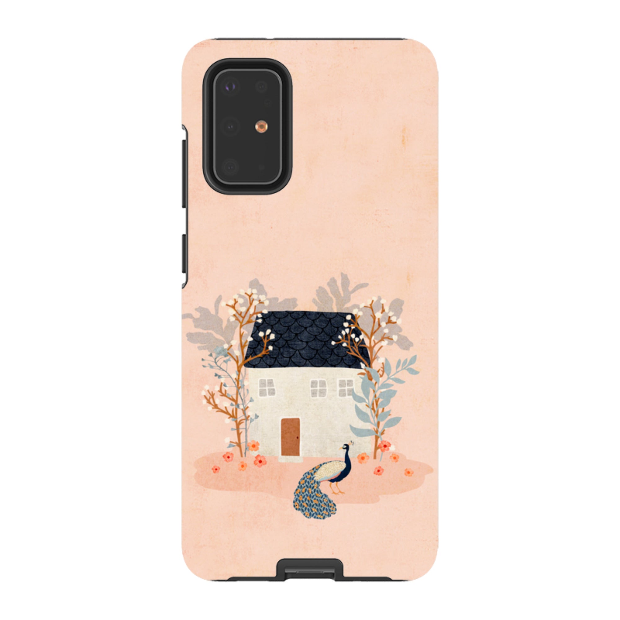 Samsung Tough Case - Home Pink By Katherine Quinn