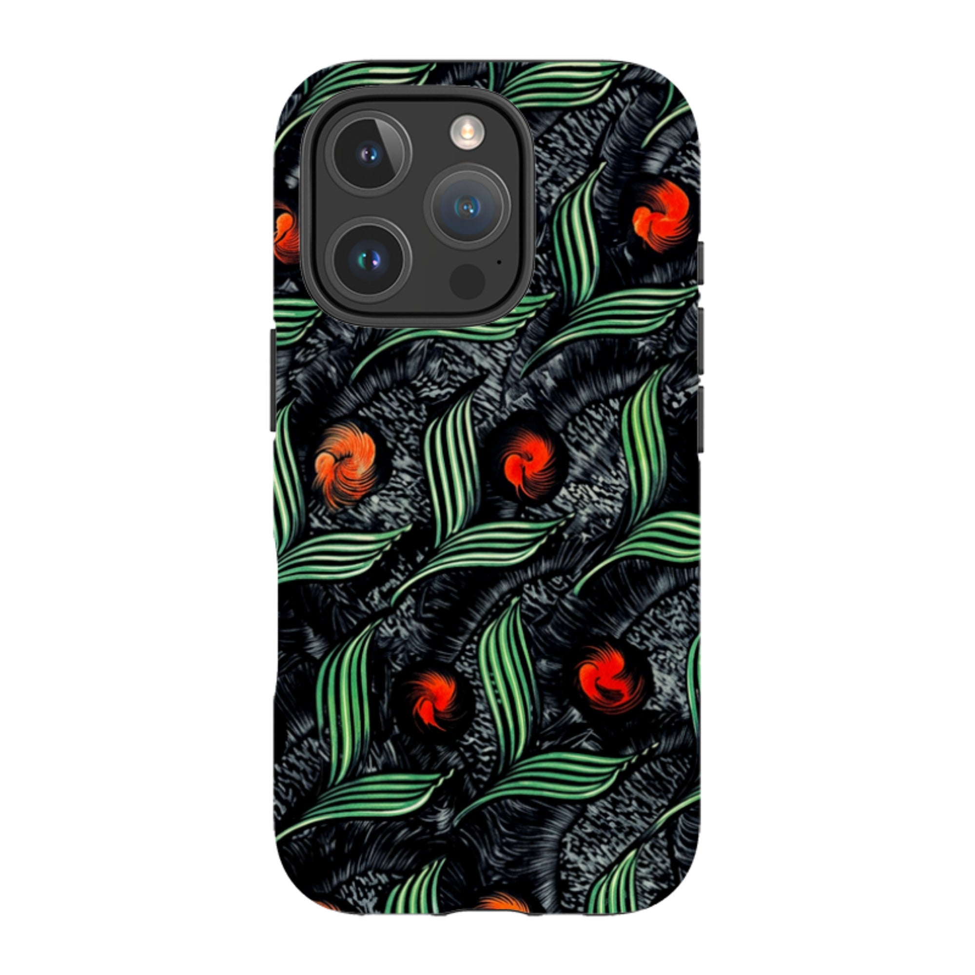 iPhone Tough Case - Dark Botanical