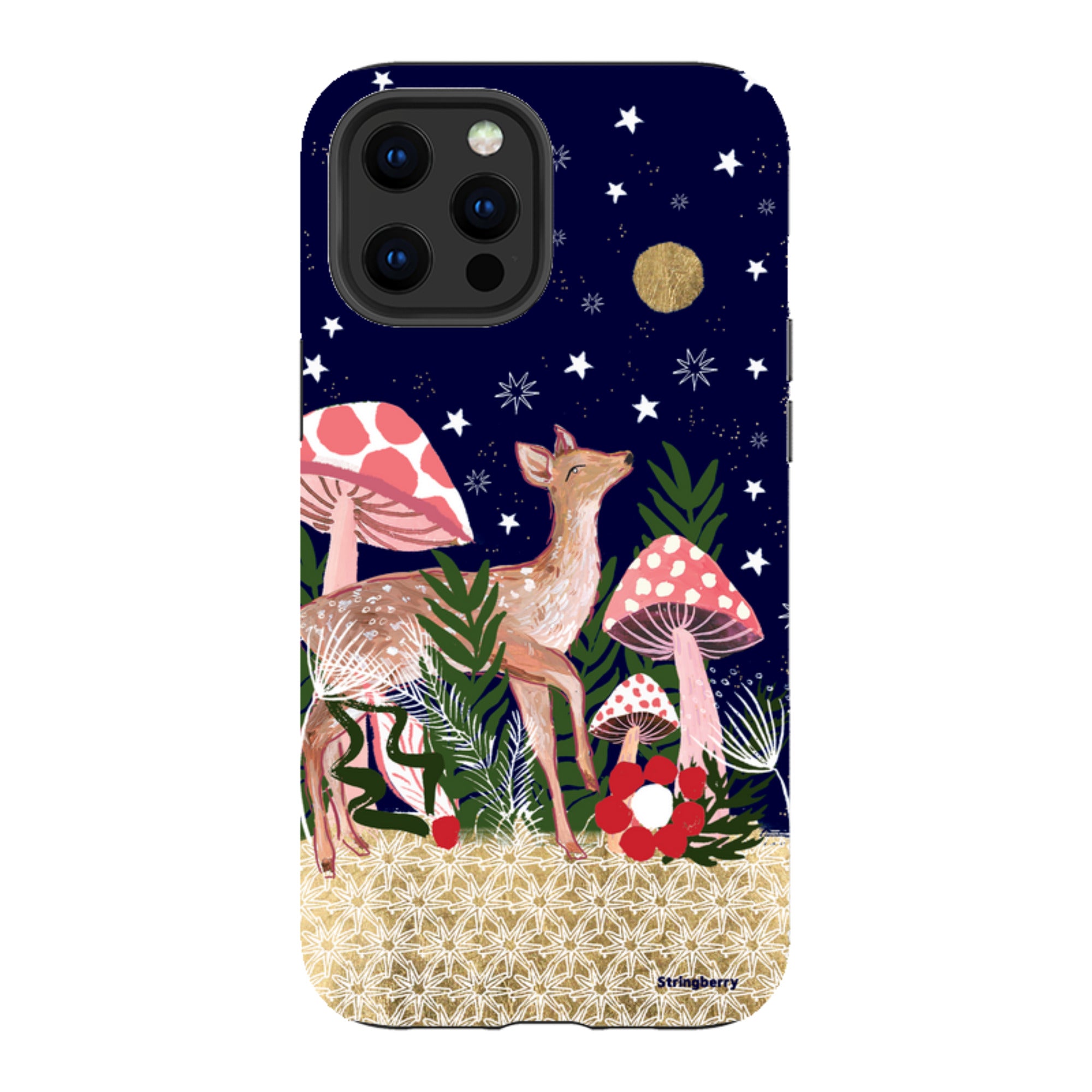 iPhone Tough Case - Deer By Emma Frances Grant