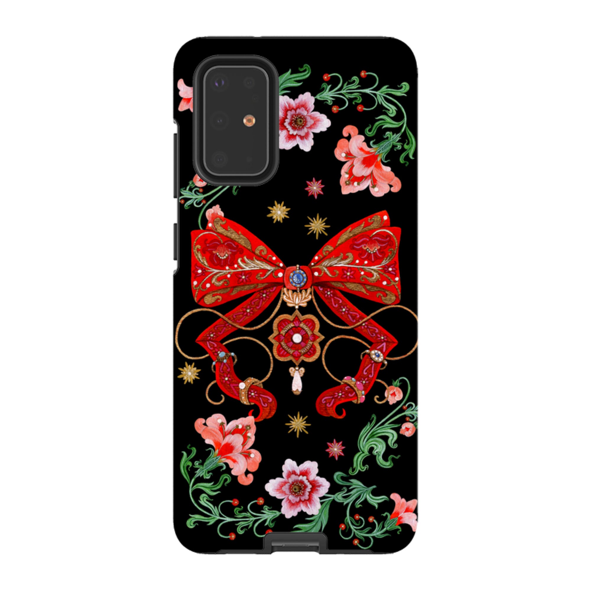 Samsung Tough  Case - Five Gold Ring By Maria Matos