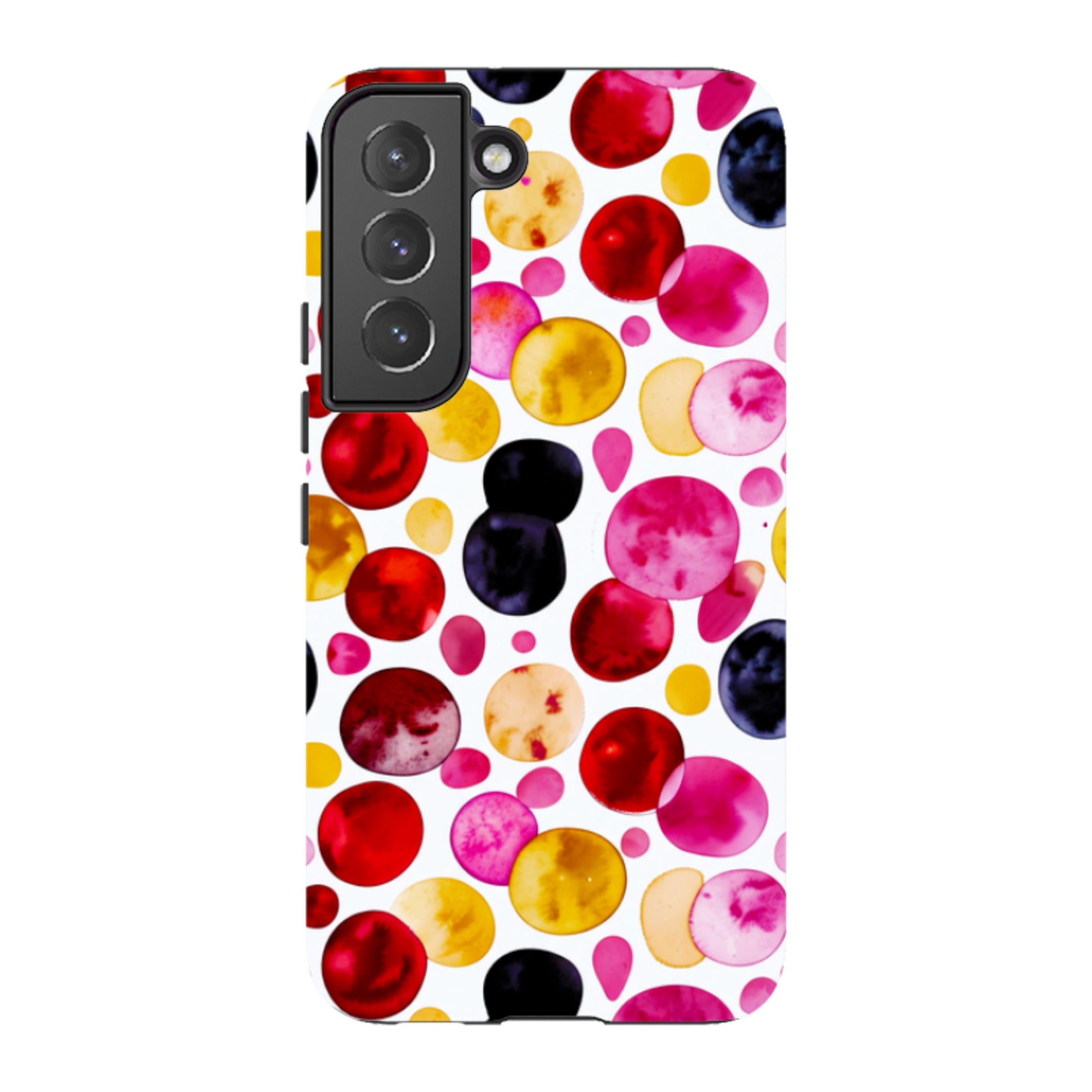 Samsung Tough  Case - Colour Moon Polka