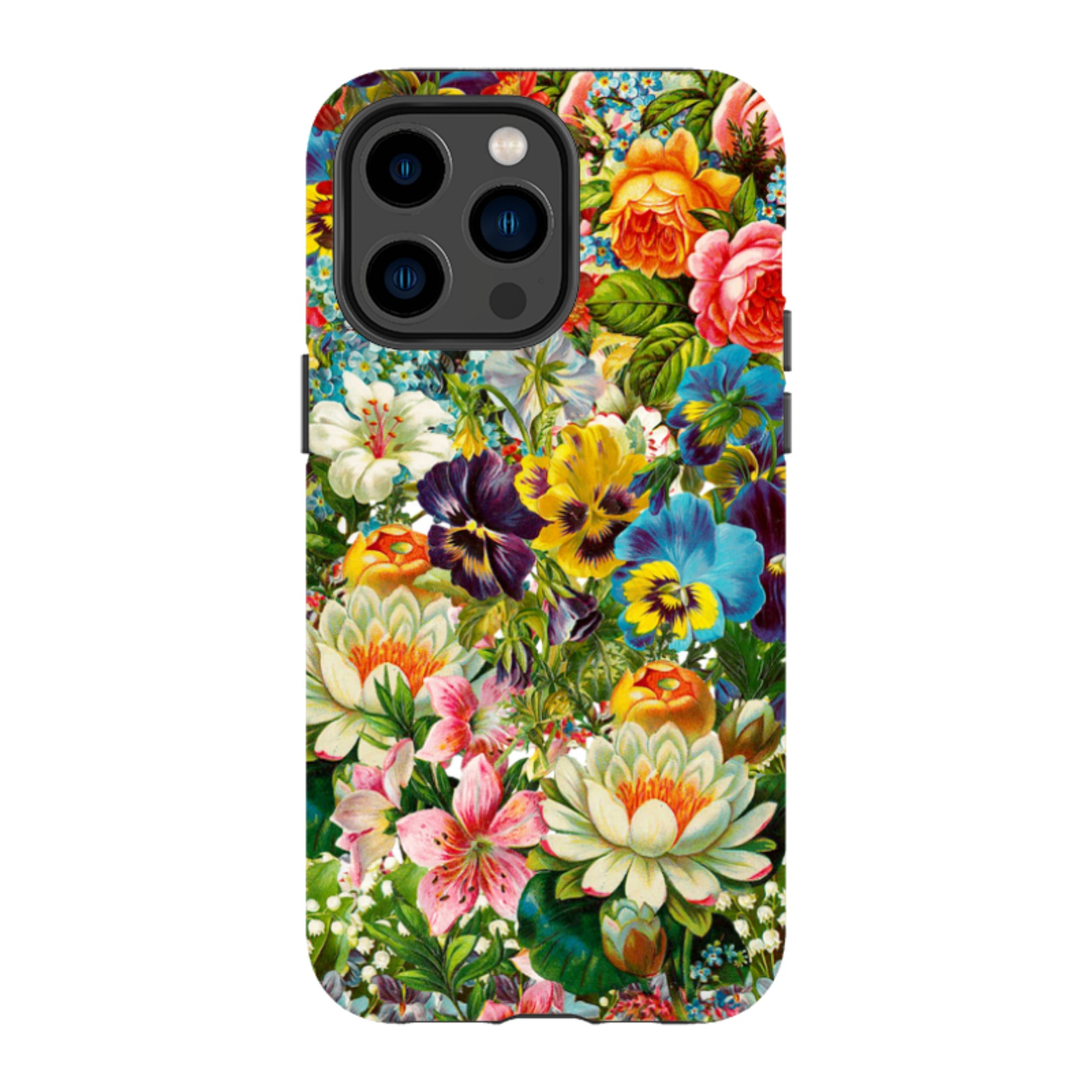 iPhone Tough Case - Floral Burst