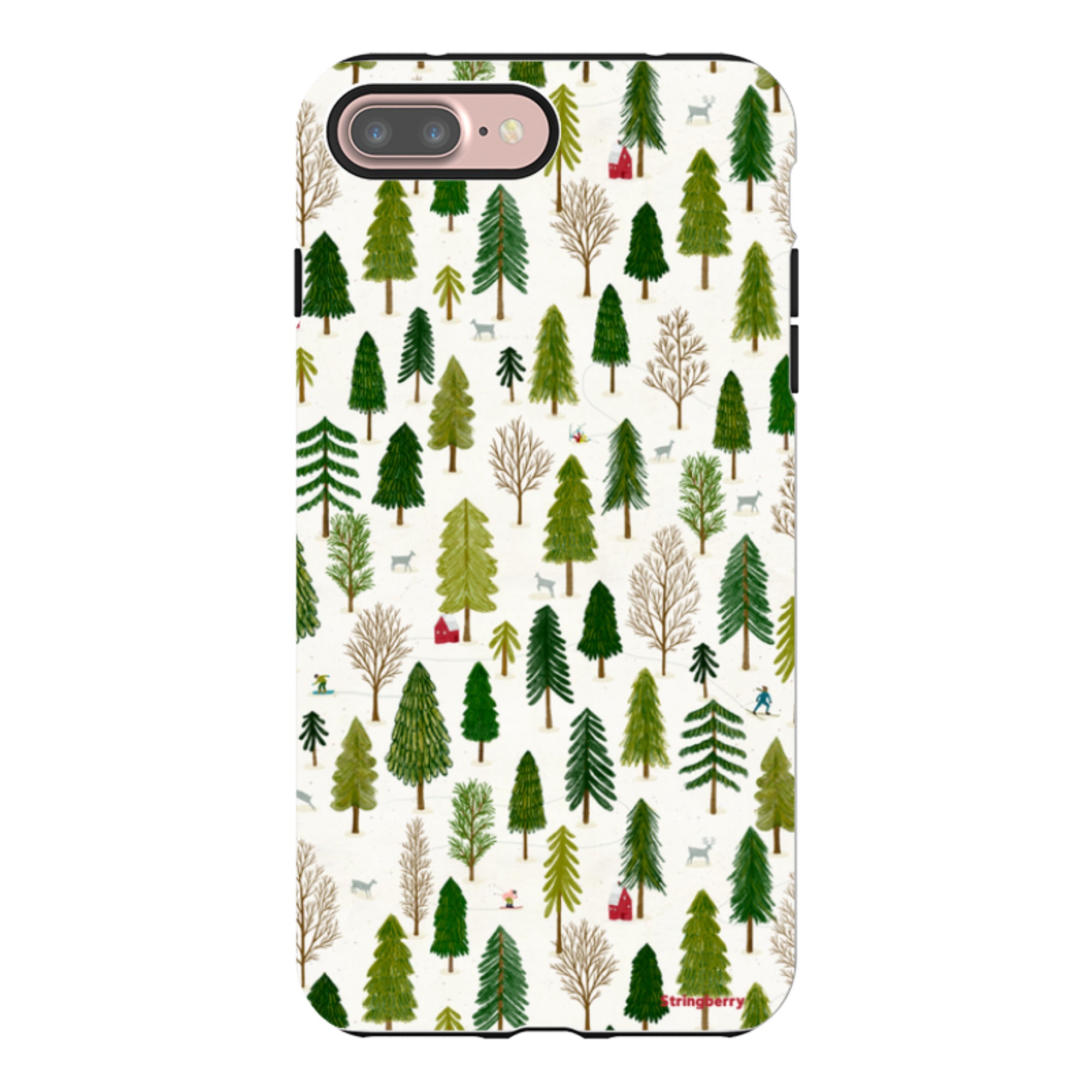 iPhone Tough Case - Winter Landscape IV By Katherine Quinn