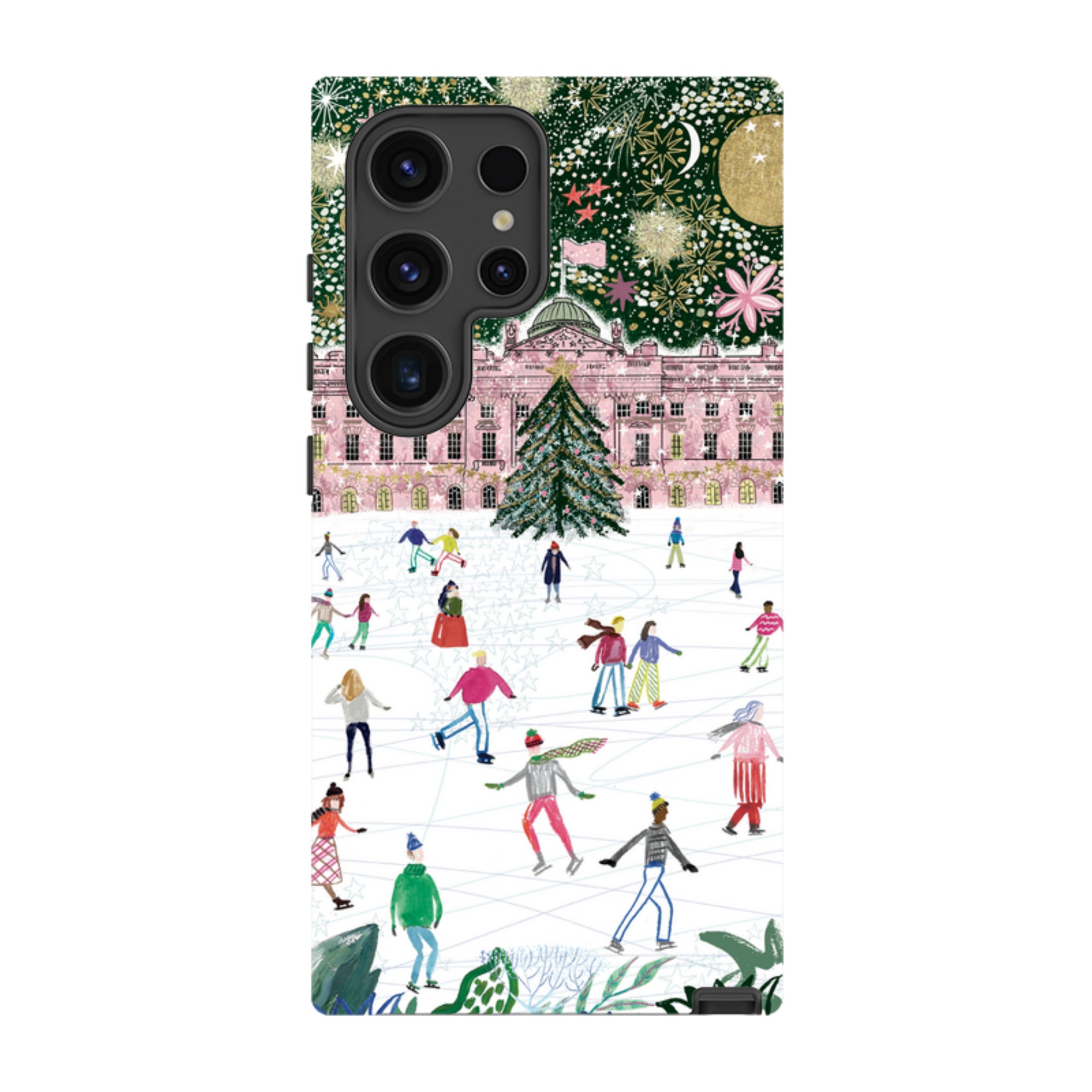 Samsung Tough Case - Skating At Somerset House By Emma Frances Grant