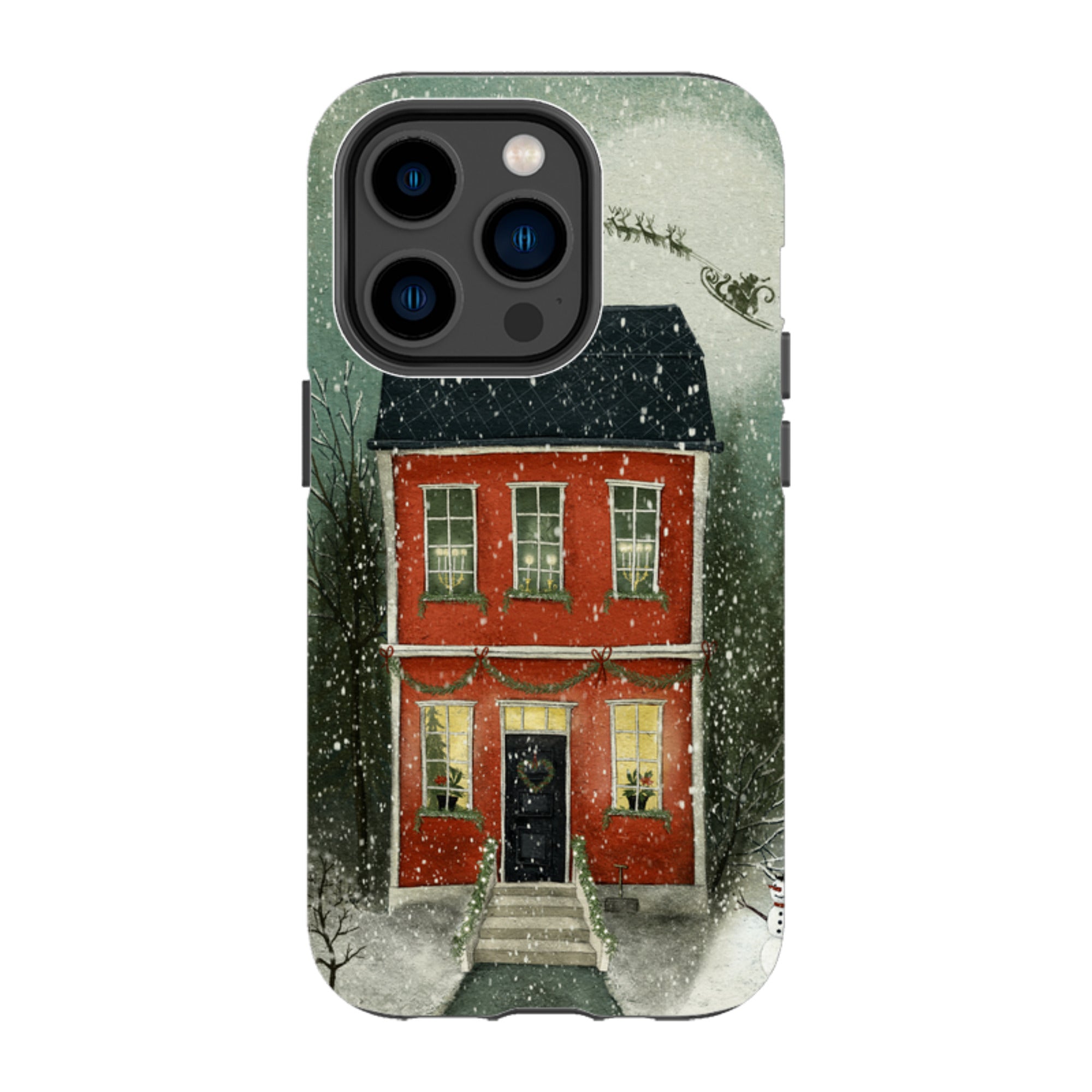 iPhone Tough Case - Night Before Christmas By Maja Lindberg
