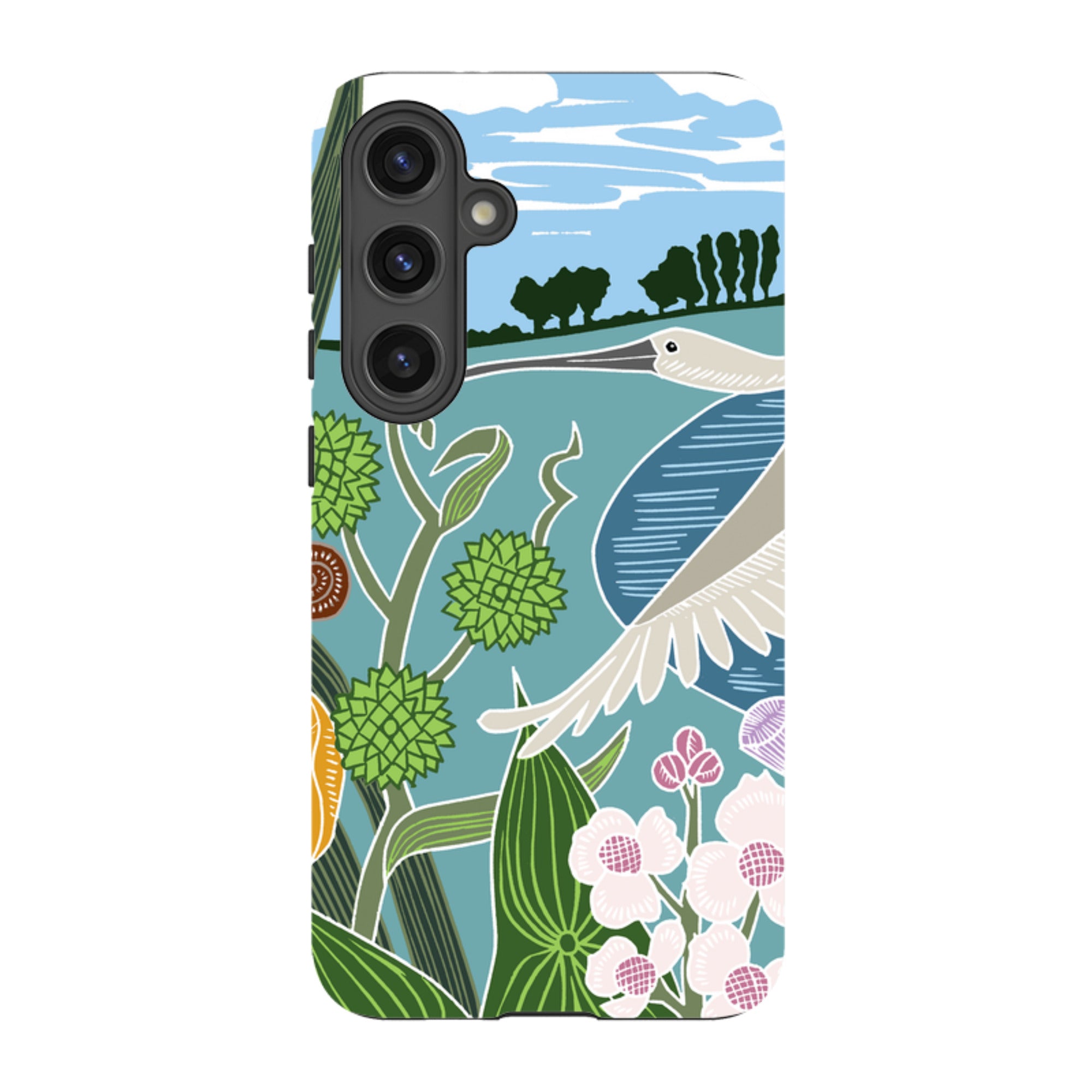 Samsung Tough Case - Spoonbill By Kate Heiss