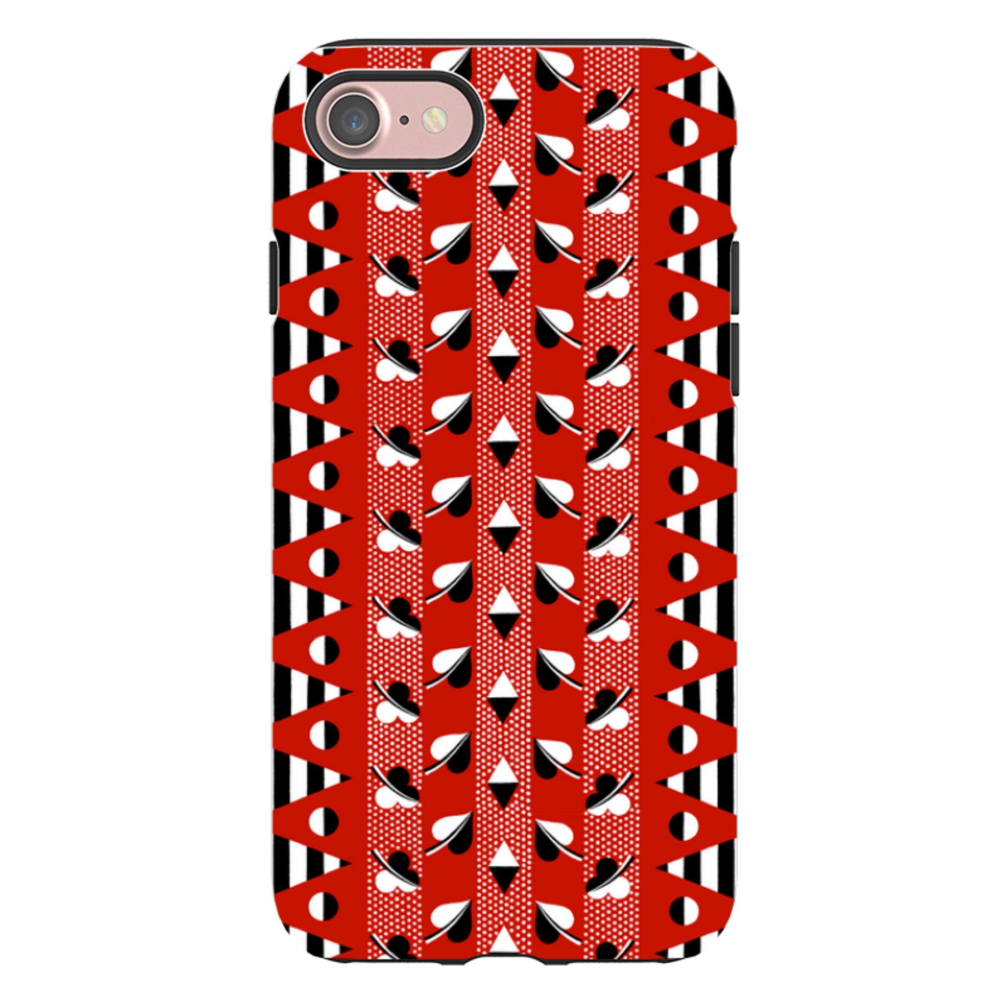 iPhone Case - Clubs & Hearts By Cressida Bell