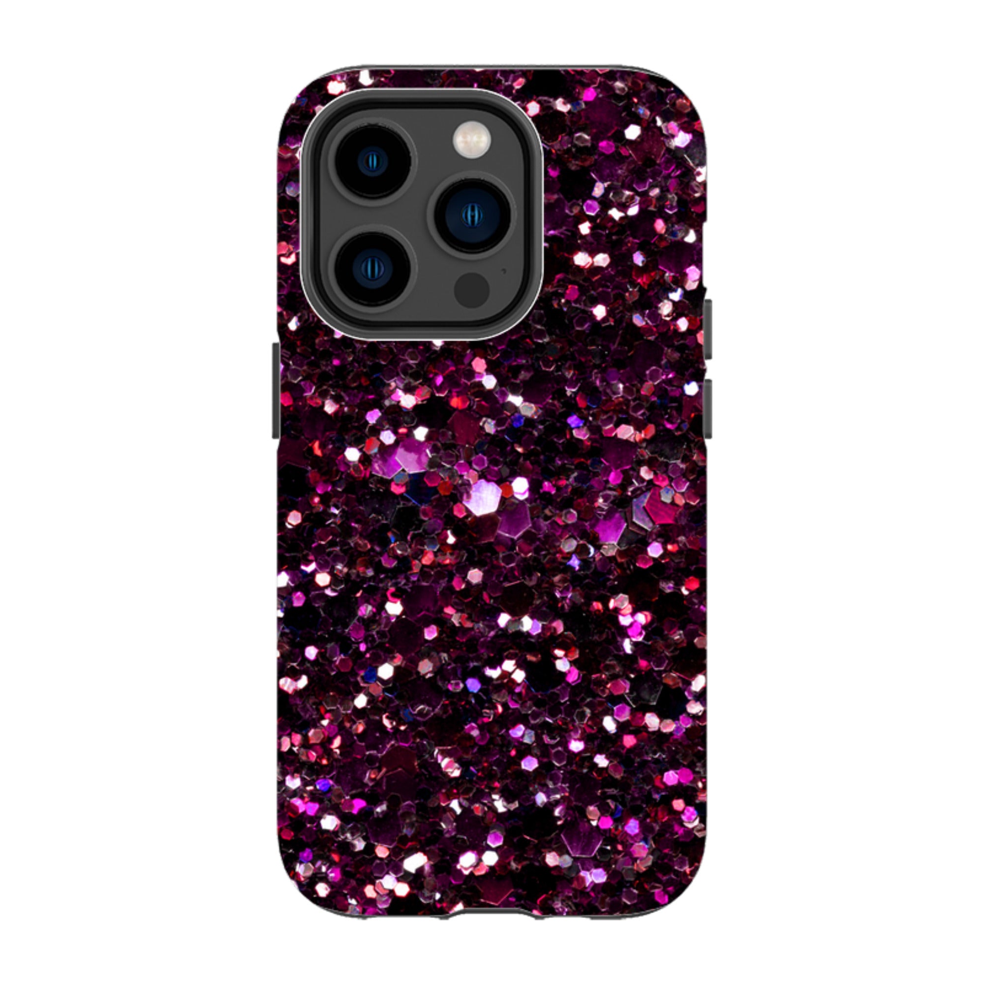 iPhone MagSafe Tough Case -  Rubies By Kitty Joseph (case does not glitter)