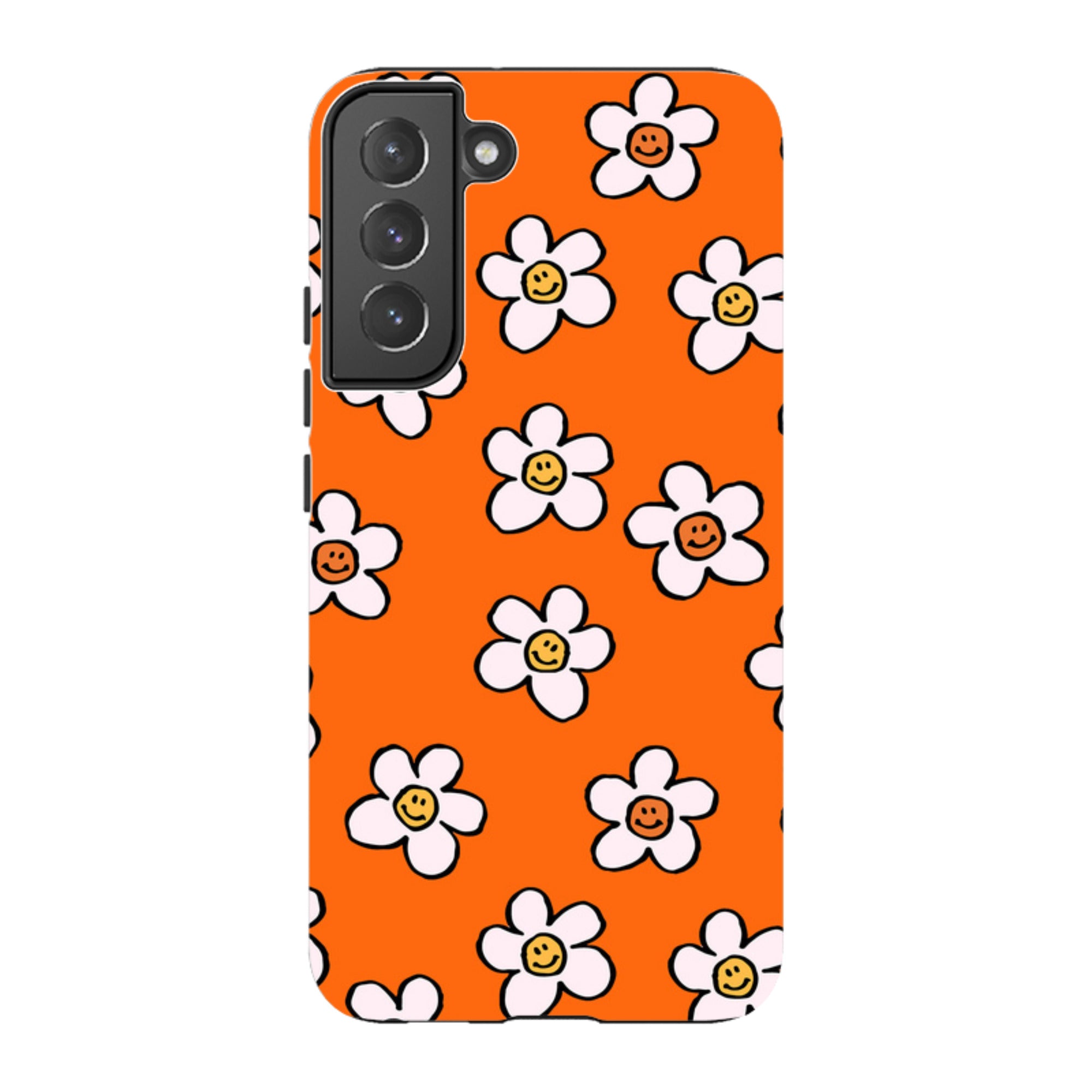 Samsung Tough Case - Smiley Orange