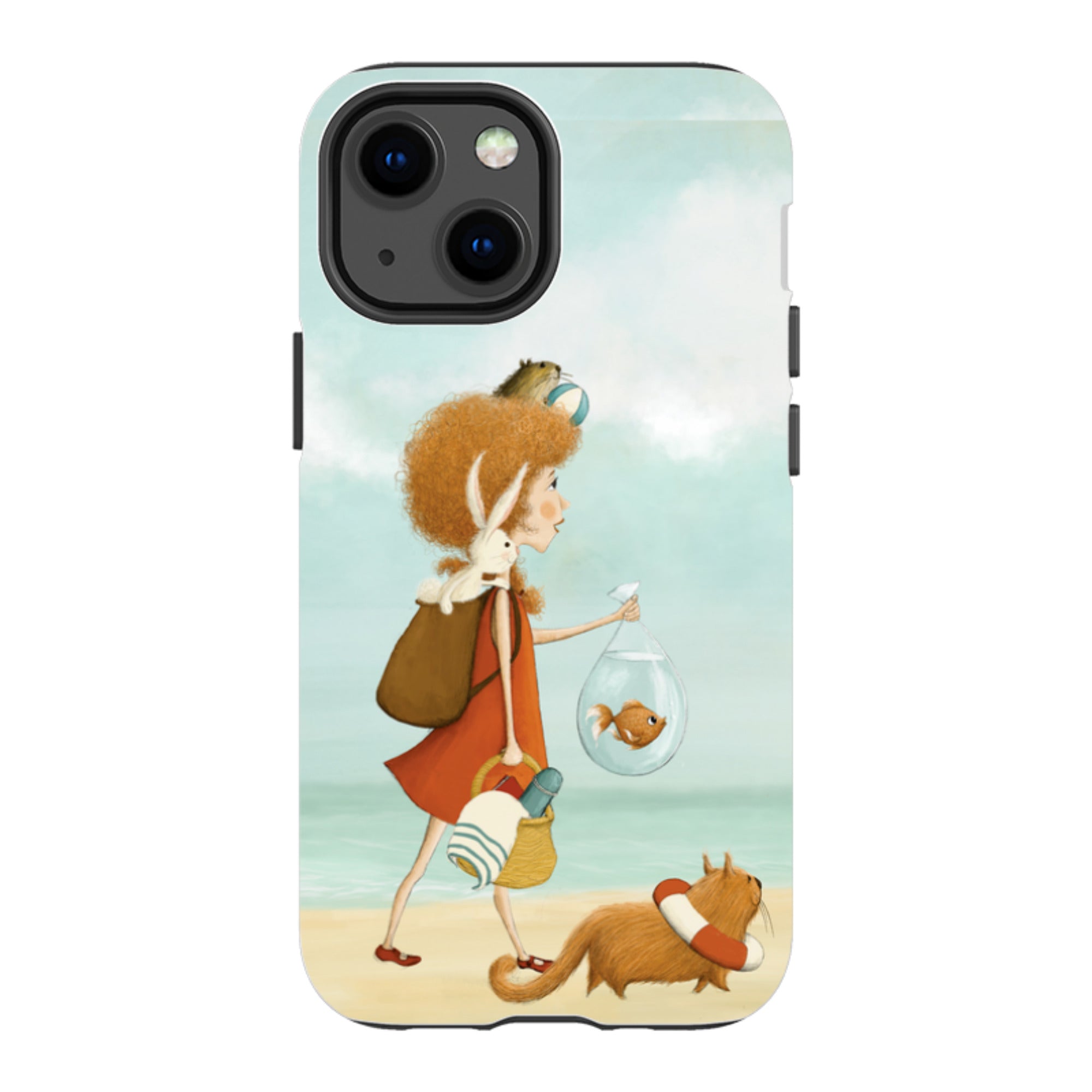 iPhone Tough Case - On Vacation By Maja Lindberg