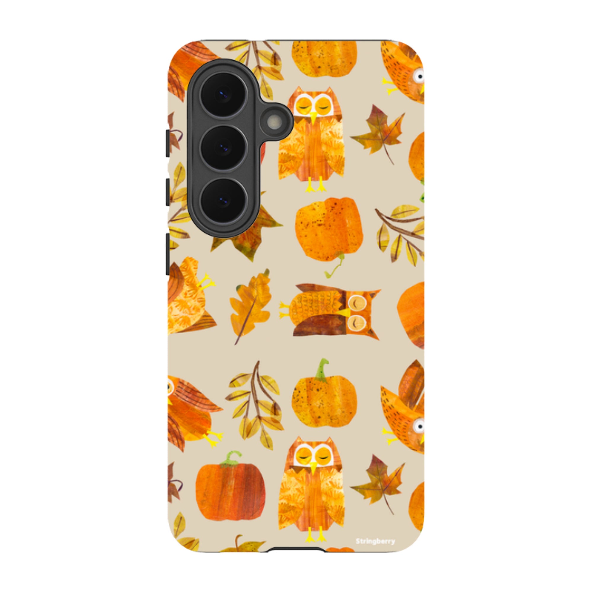 Samsung Tough Case - Pumpkins and Owls By Tracey English