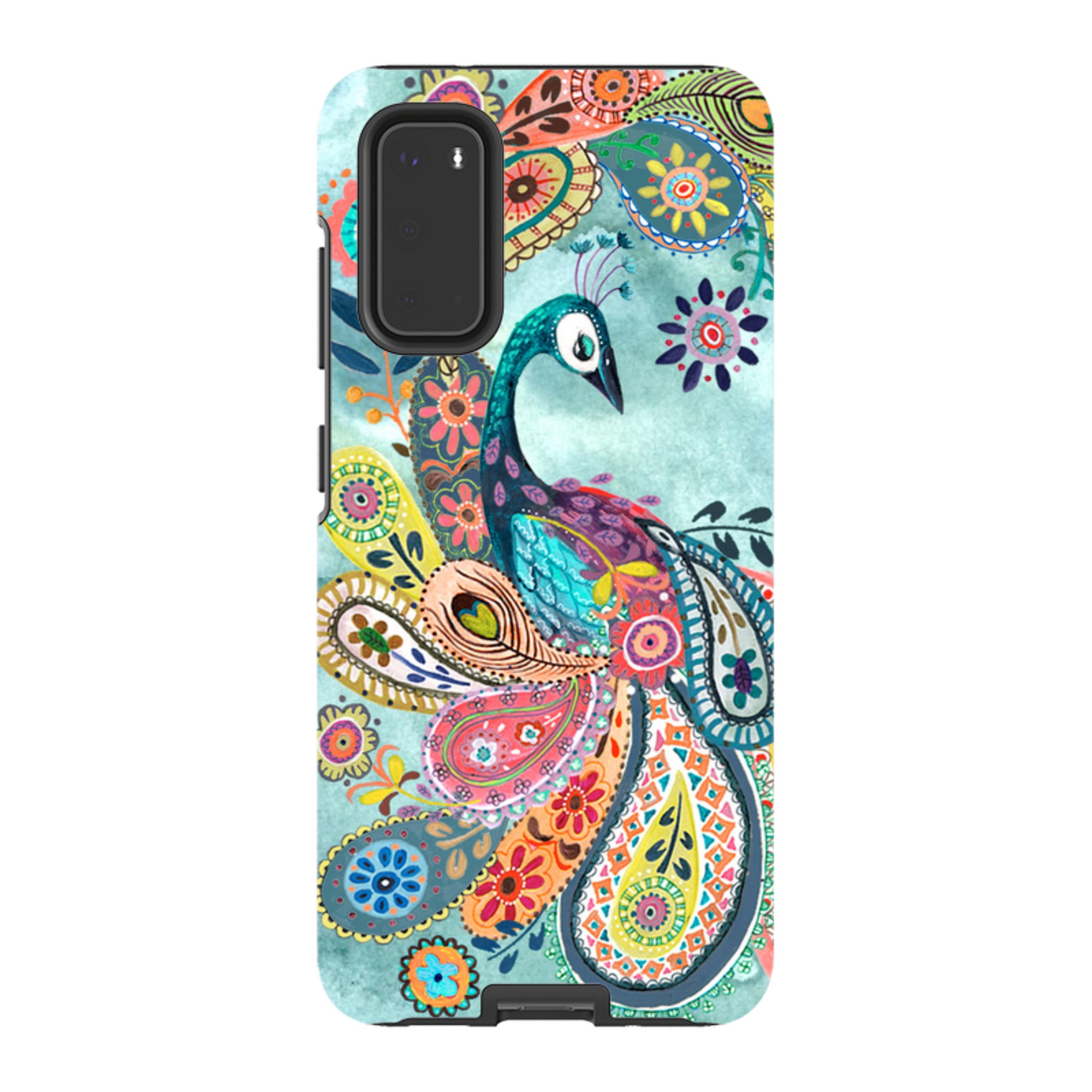 Samsung Tough Case - Peacock Dreams By Caroline Bonne Muller