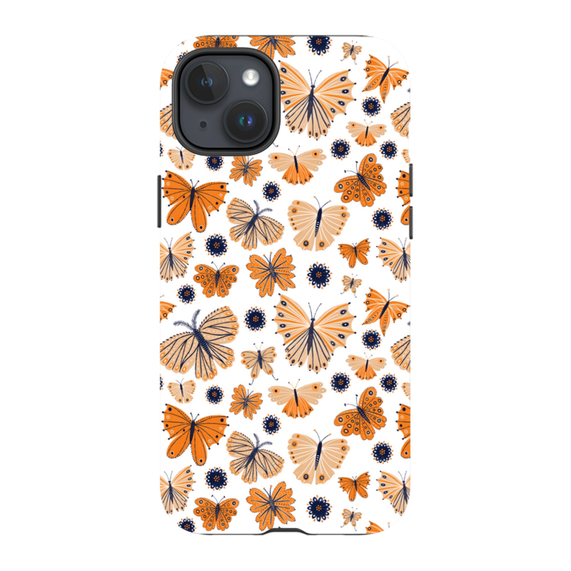 iPhone Tough Case - Butterfly Patterns By Lee Foster Wilson