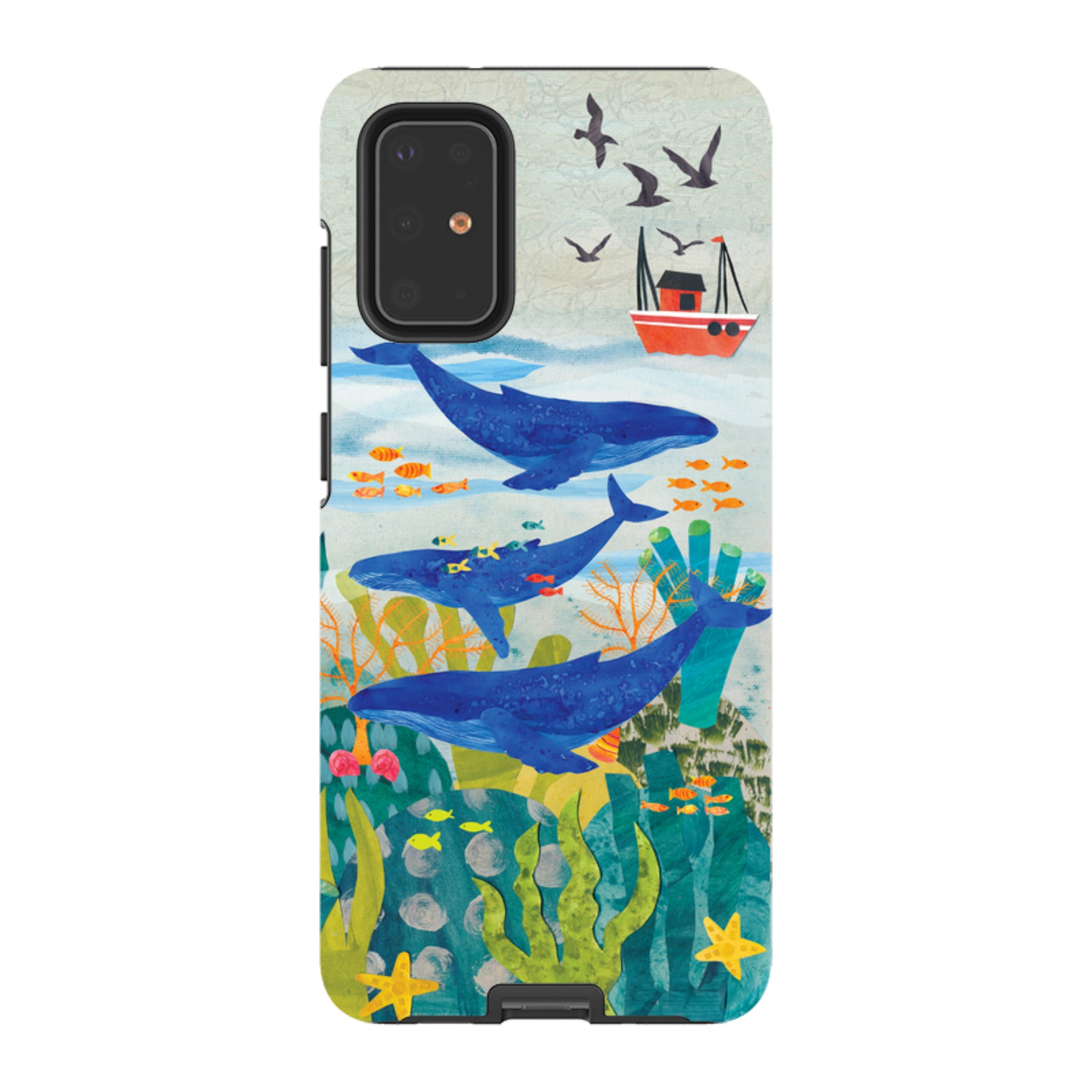 Samsung Tough  Case - Whale Watching By Tracey English