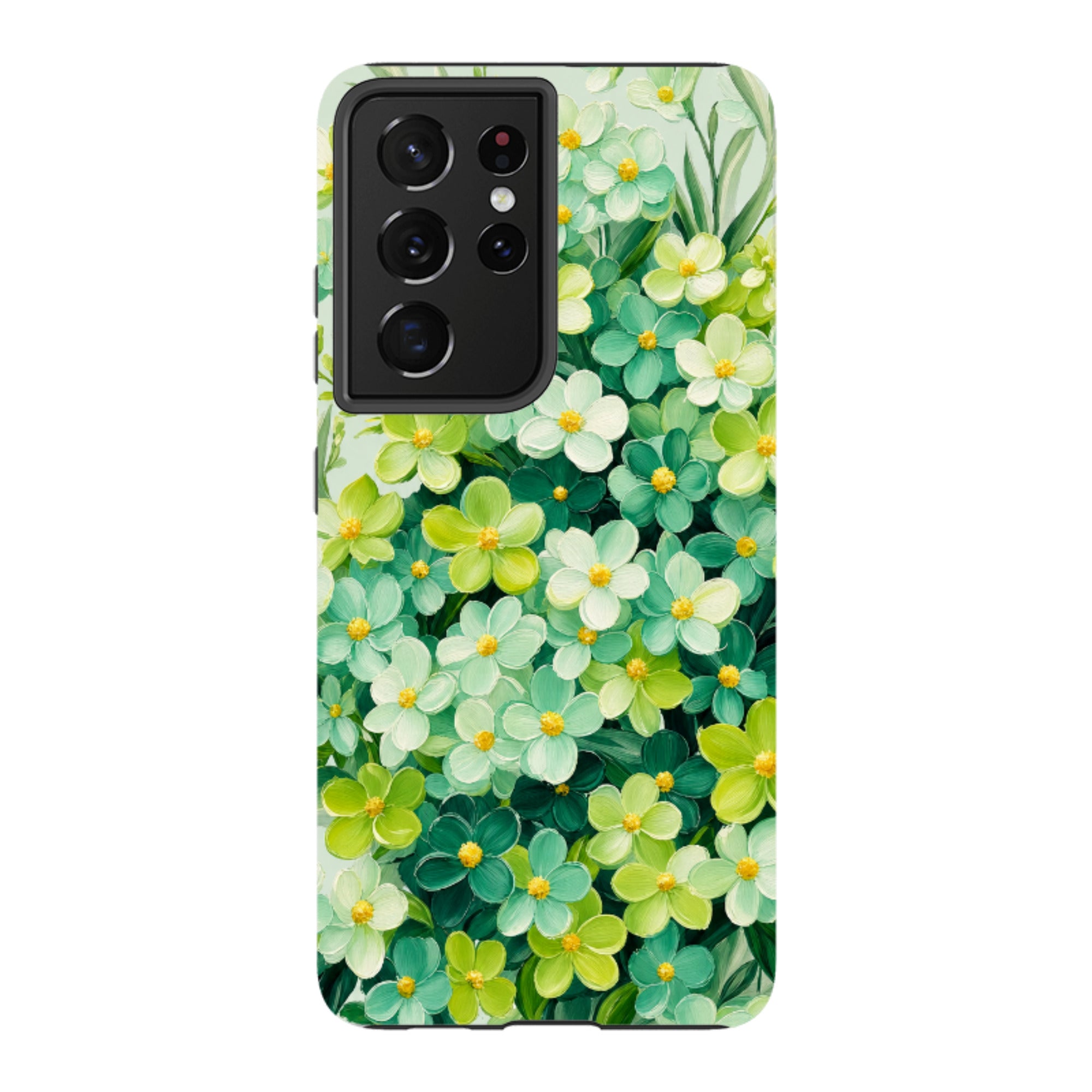 Samsung Tough Case - Sage Wildflower Floral