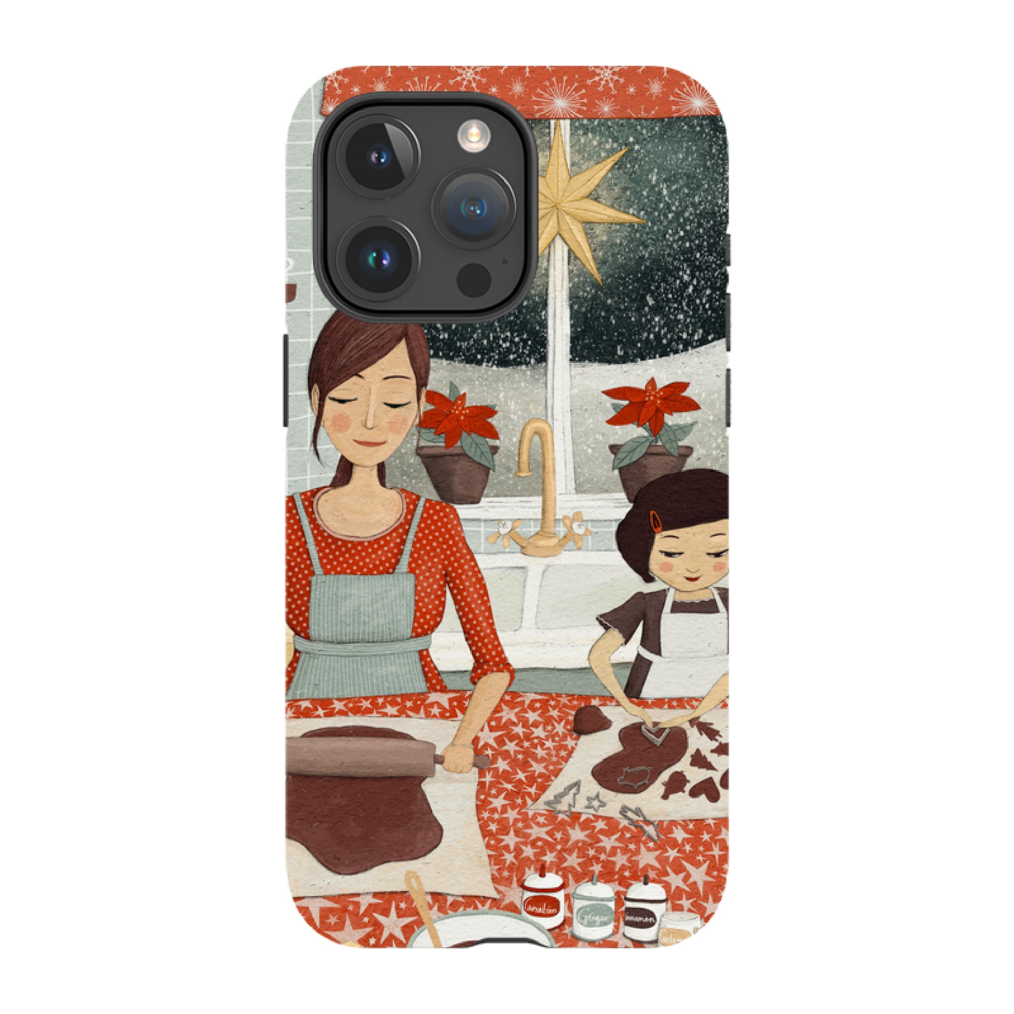 iPhone Tough Case - Sugar and Spice By Maja Lindberg