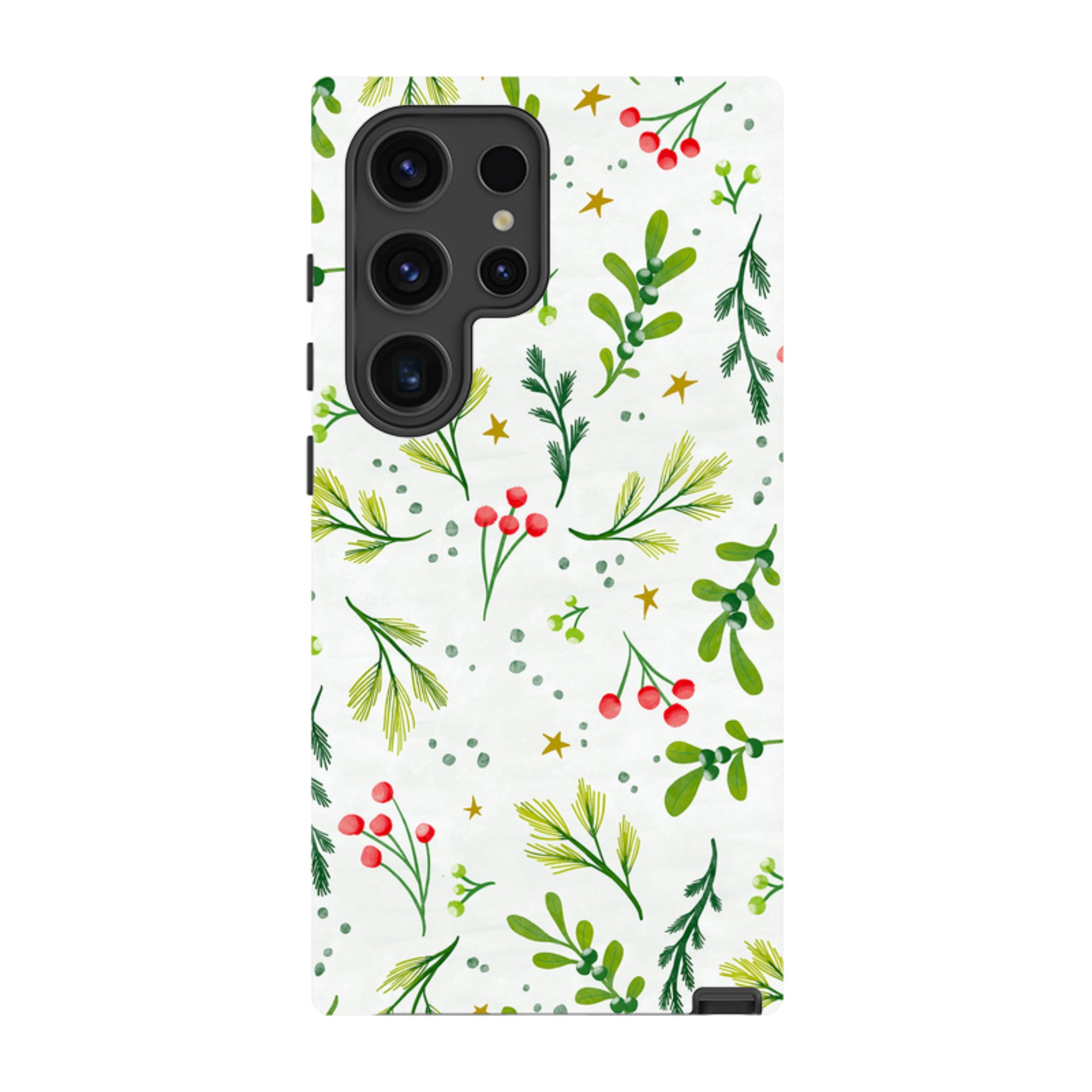 Samsung Tough Case - Christmas Stars By Katherine Quinn