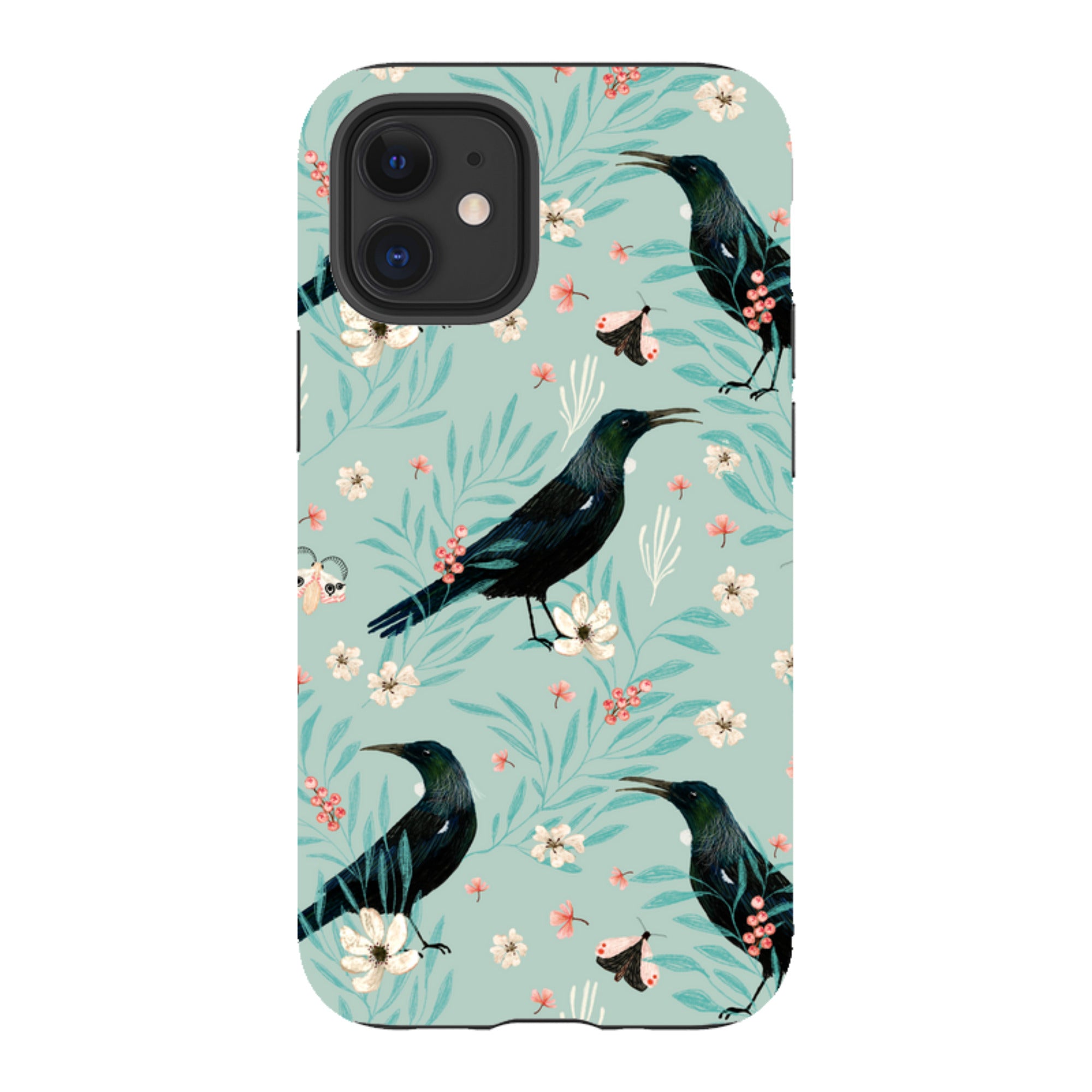 iPhone Tough Case - Tui Light Blue By Katherine Quinn