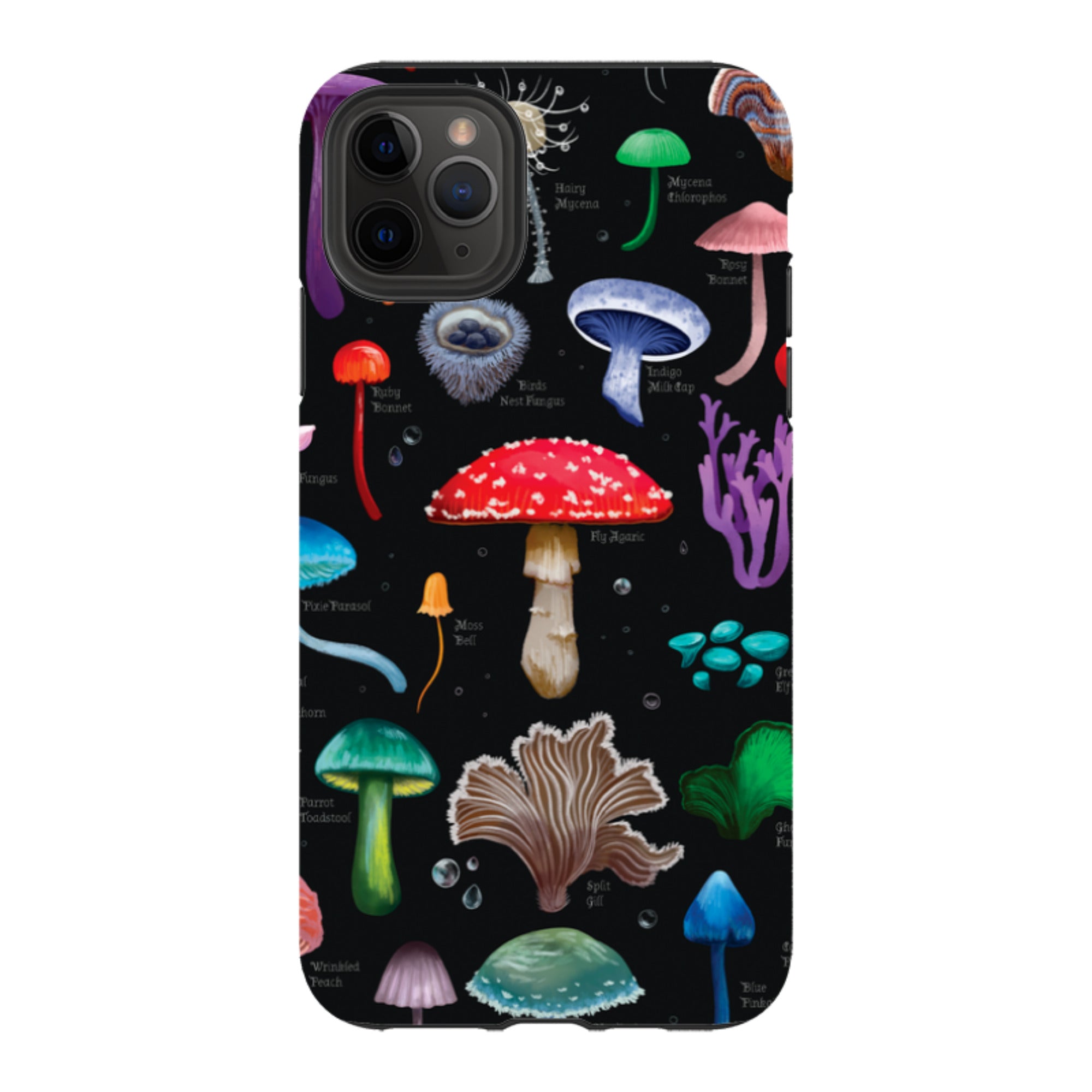 iPhone Tough Case - Mushrooms By Anna Stead