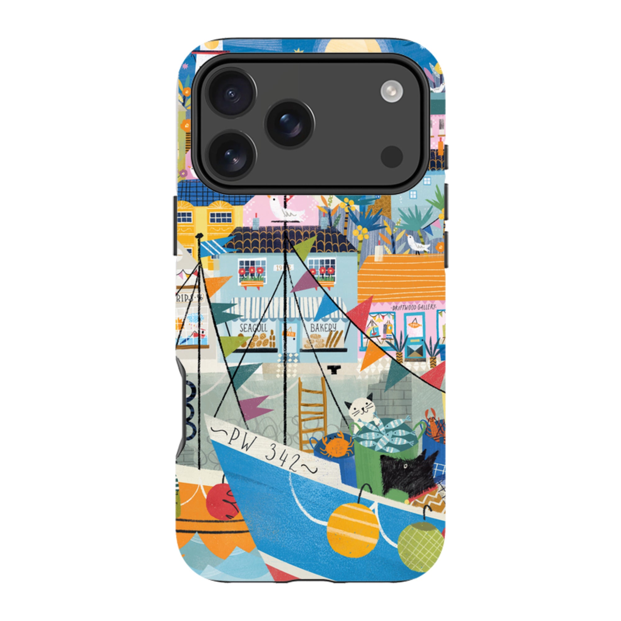 iPhone MagSafe Tough Case - Night Harbour 1 By Ali Brookes