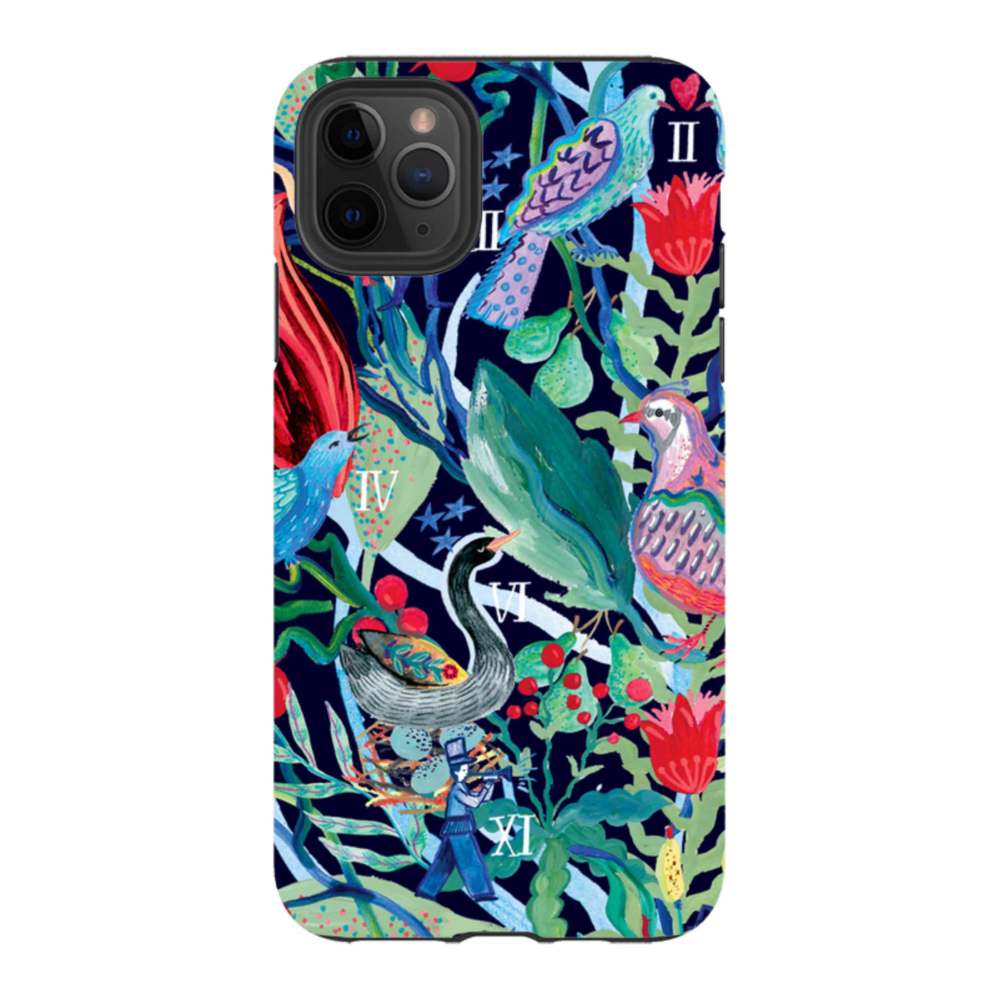 iPhone Tough Case - Christmas Days I By Emma Frances Grant