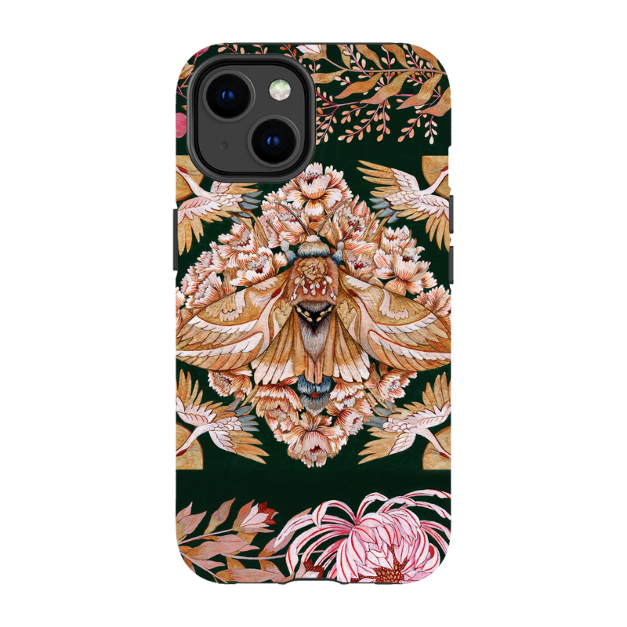iPhone MagSafe Tough Case -  Golden Moth By Maria Matos