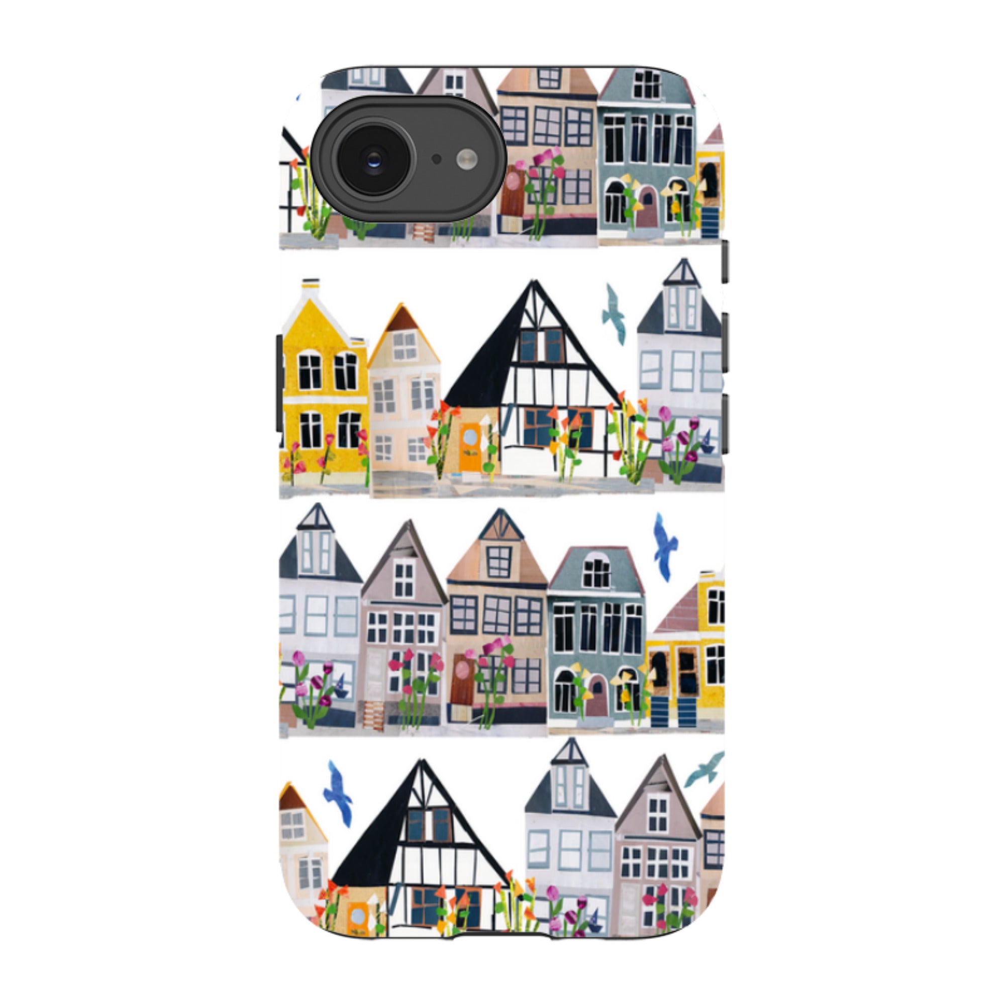iPhone Tough Case - Danish Houses By Tracey English