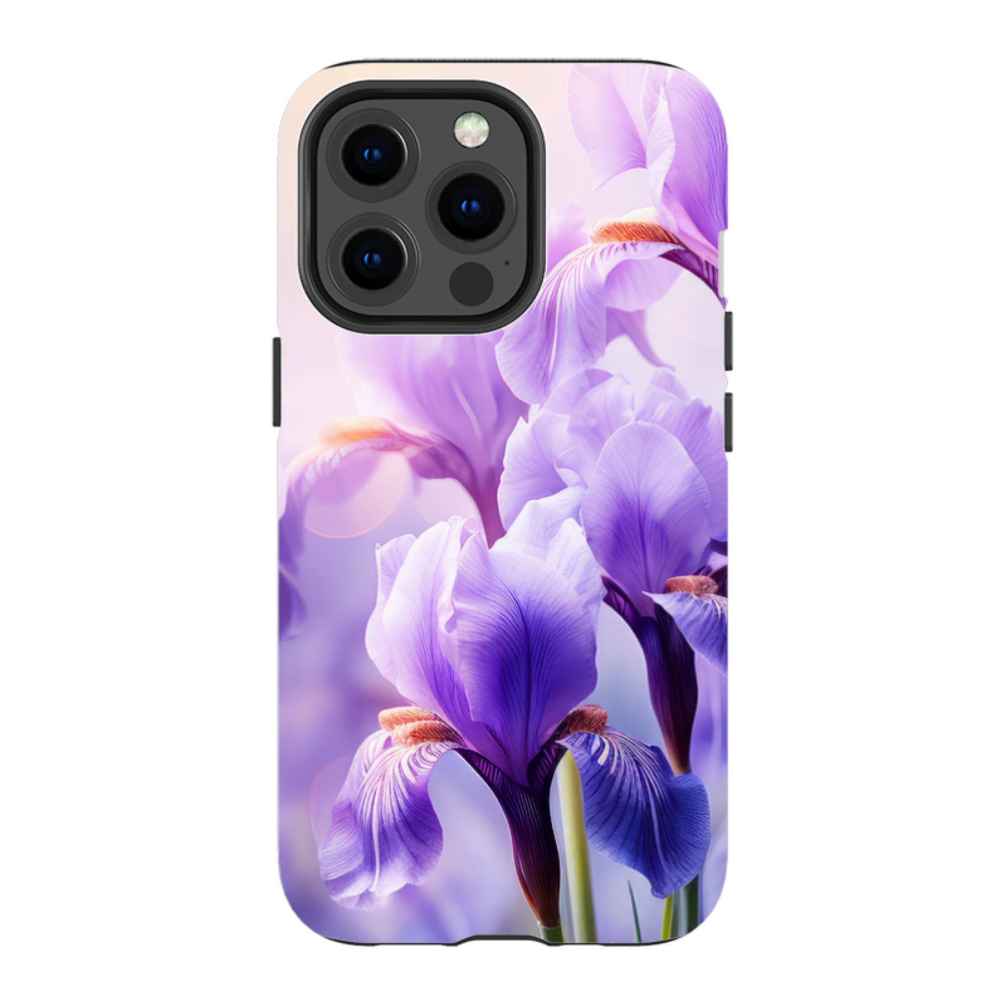iPhone Tough Case -Mauve Floral