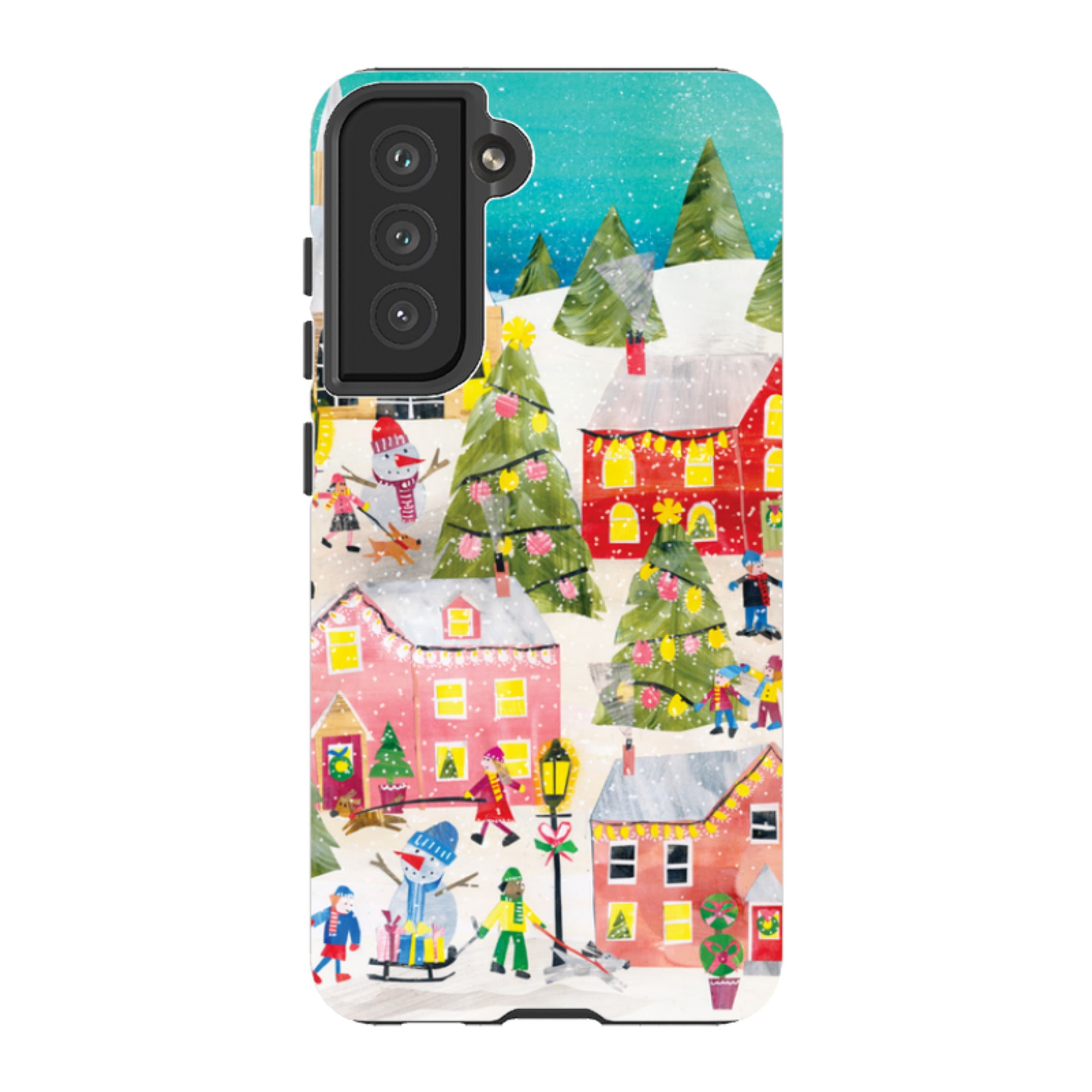 Samsung Tough Case - Winter Village By Tracey English