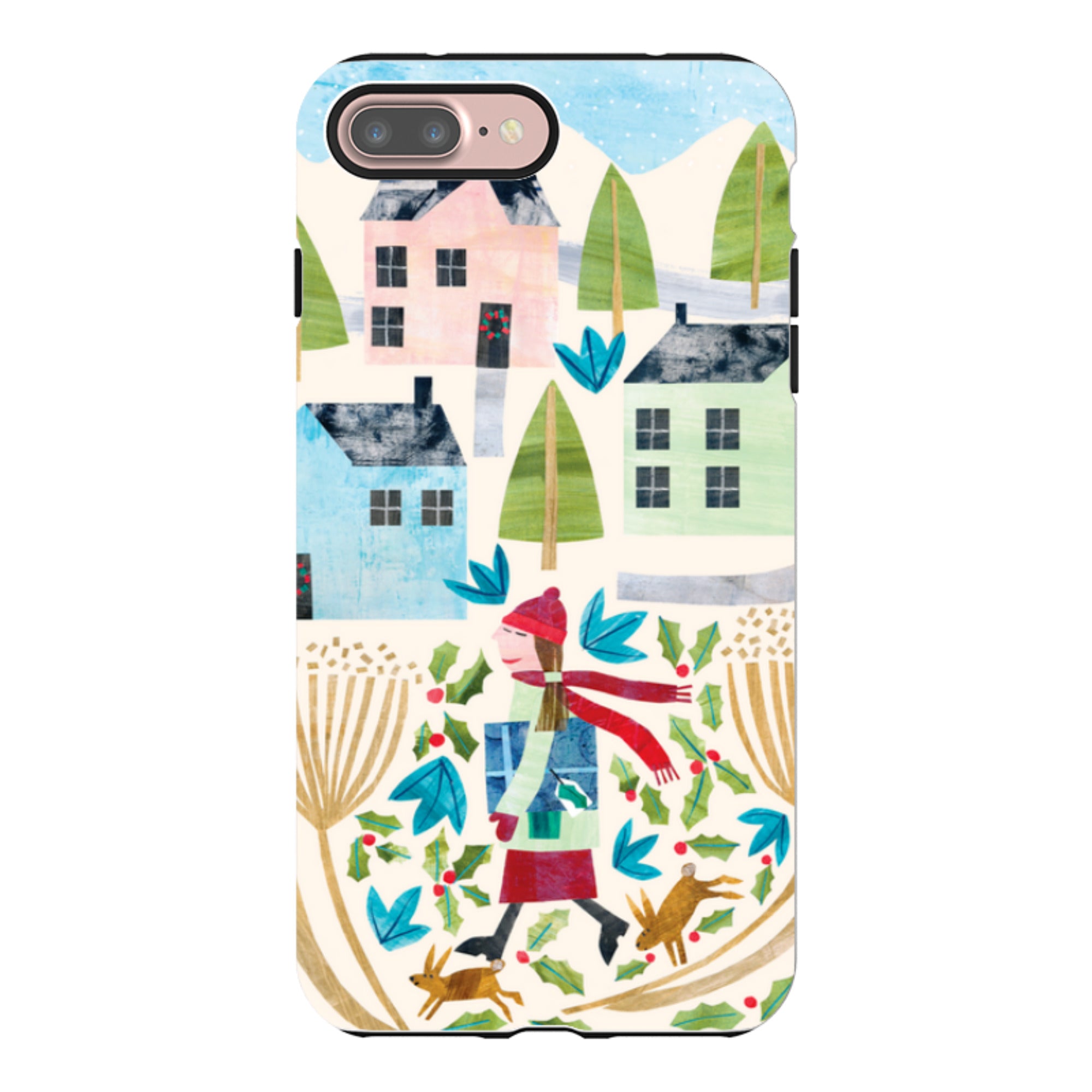 iPhone Tough Case - Xmas Presents By Tracey English