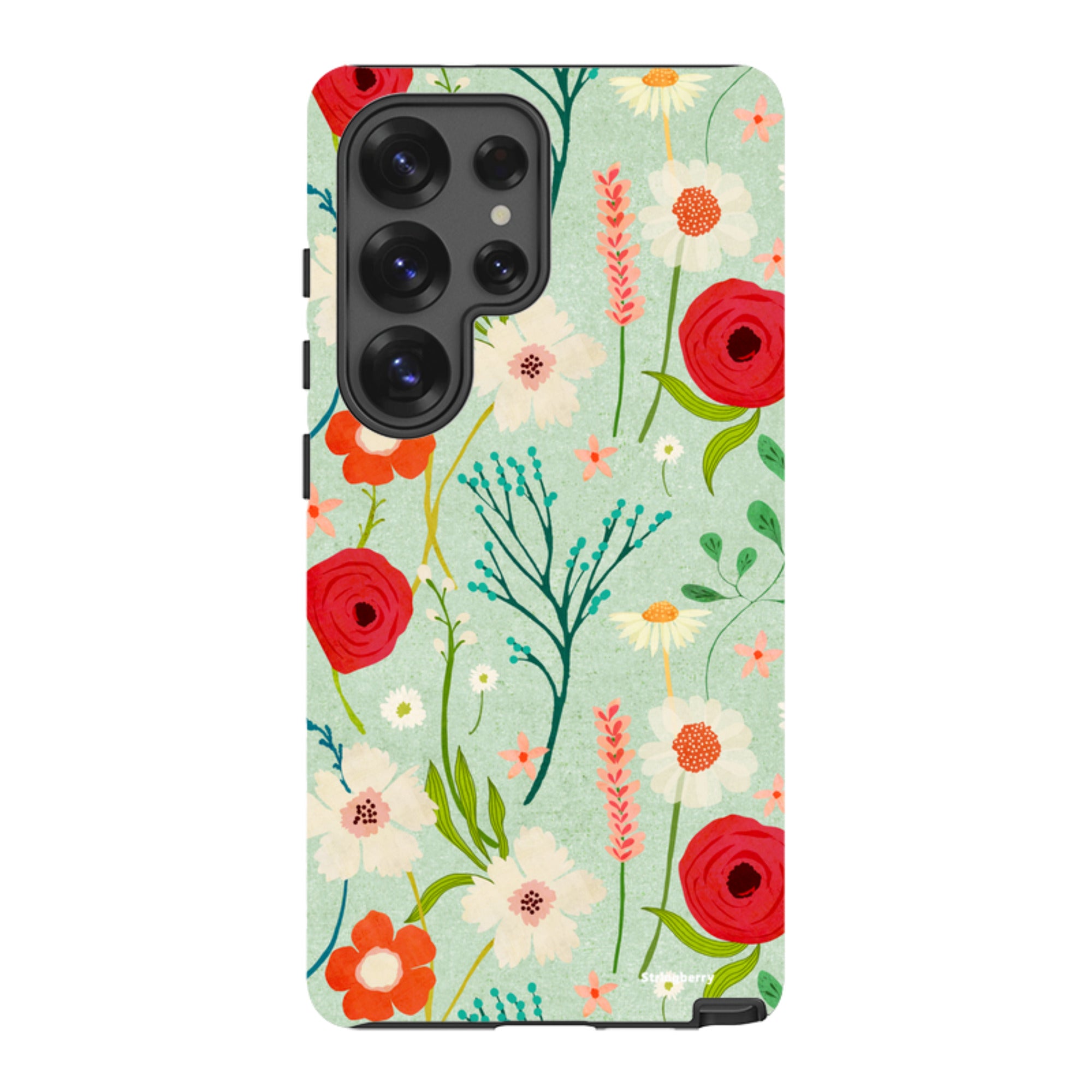 Samsung Tough Case - Floral By Katherine Quinn