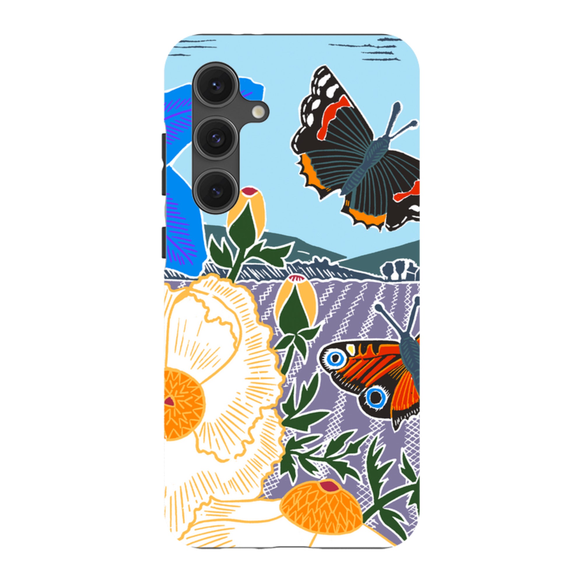 Samsung Tough Case - Bold Butterflies By Kate Heiss