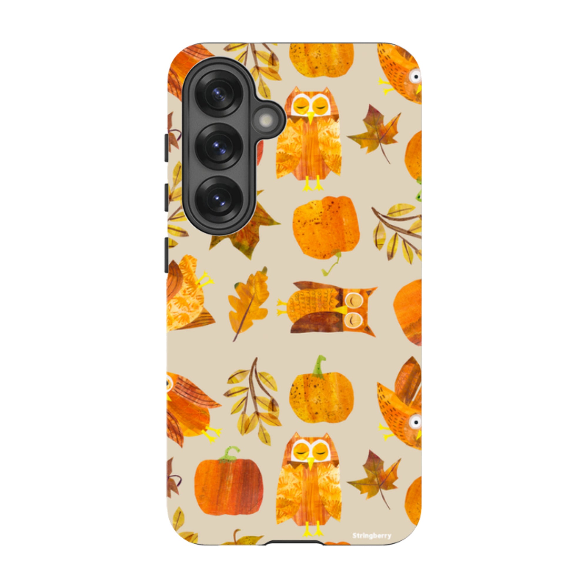 Samsung Tough Case - Pumpkins and Owls By Tracey English