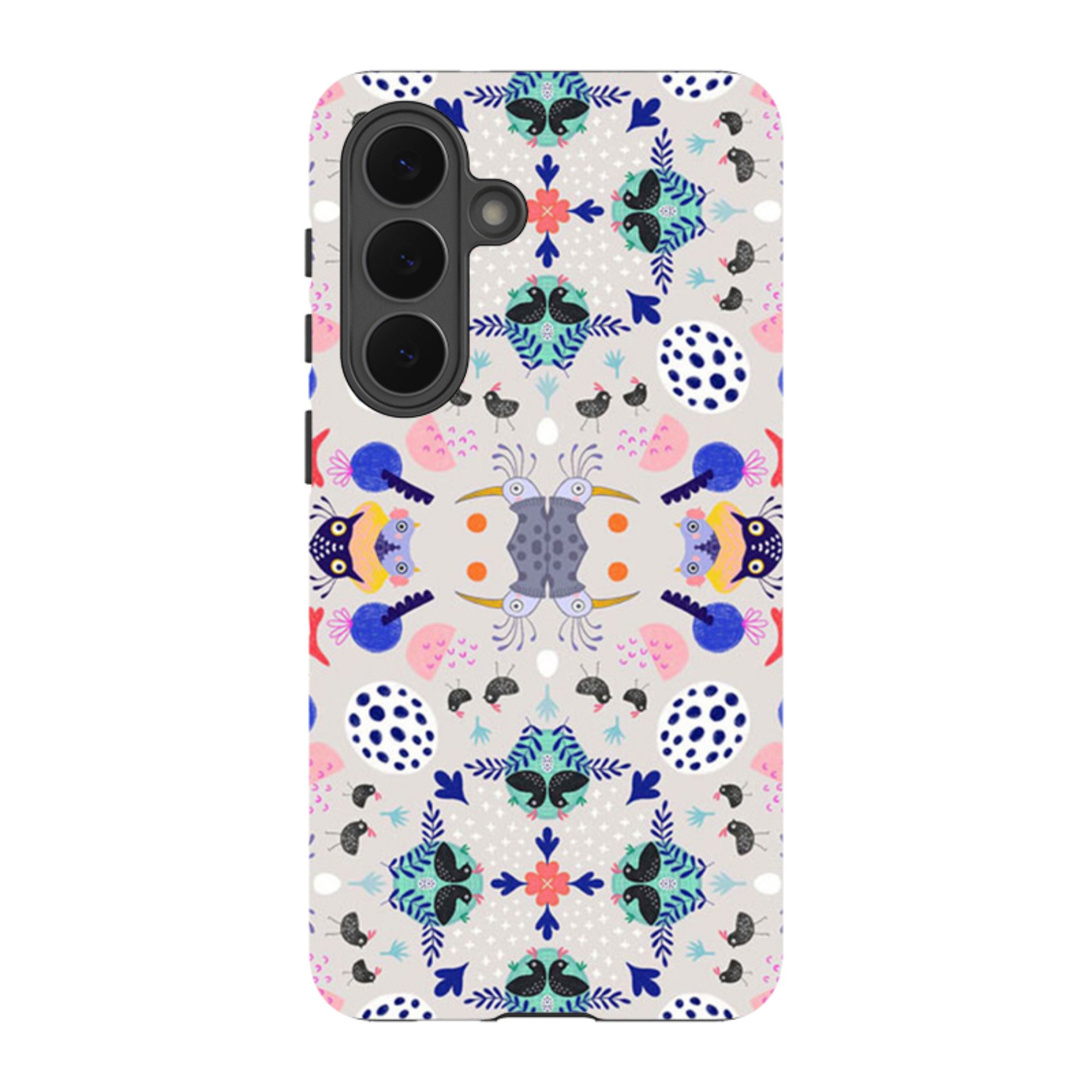 Samsung Tough Case - Crazybird Pattern By Mia Underwood