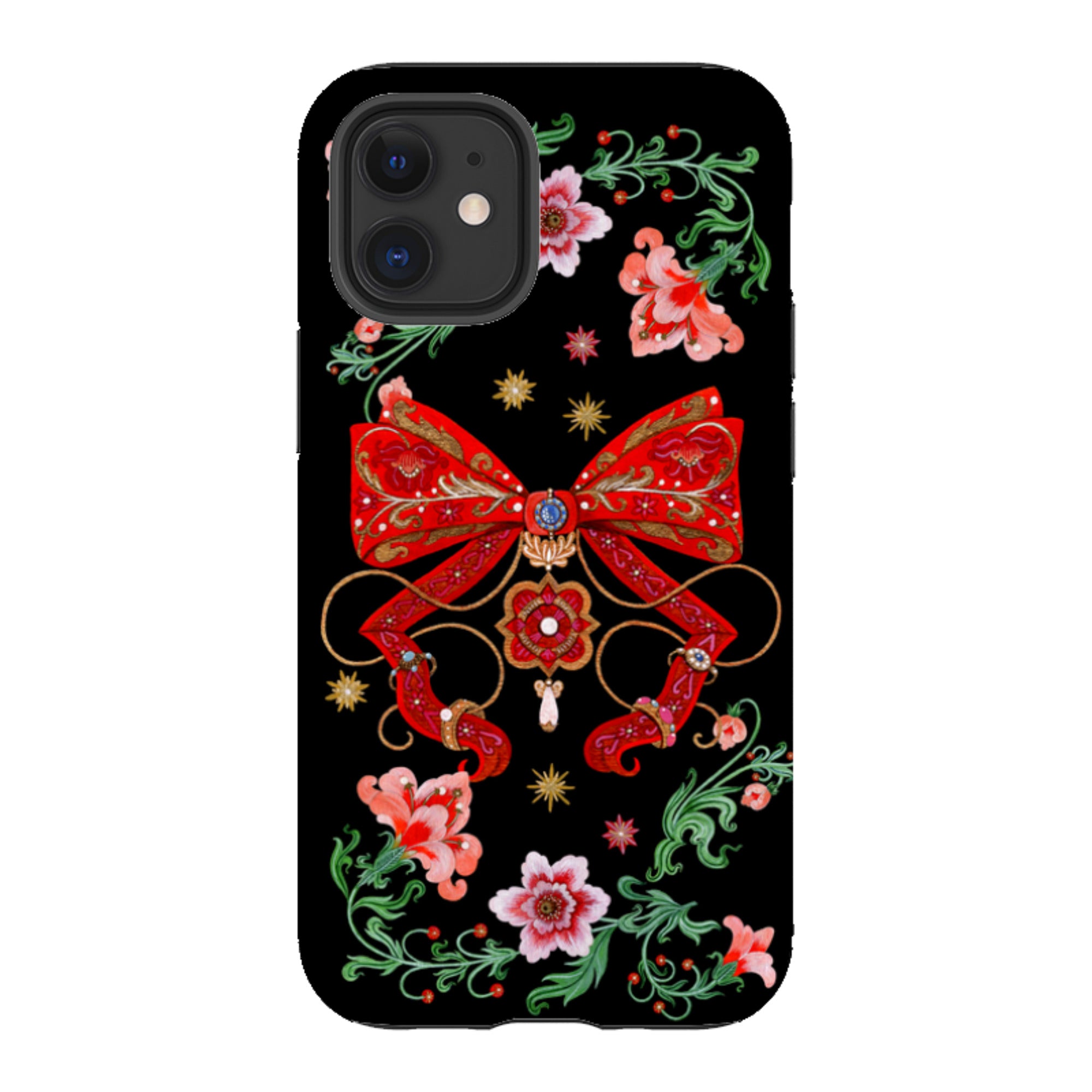 iPhone Tough  Case - Five Gold Ring By Maria Matos
