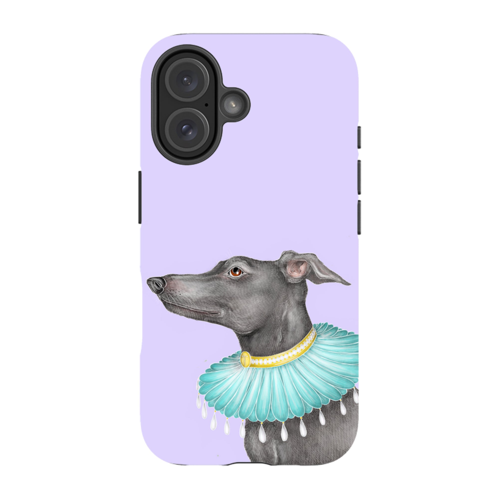 iPhone Tough Case - Greyhound By Catherine Rowe