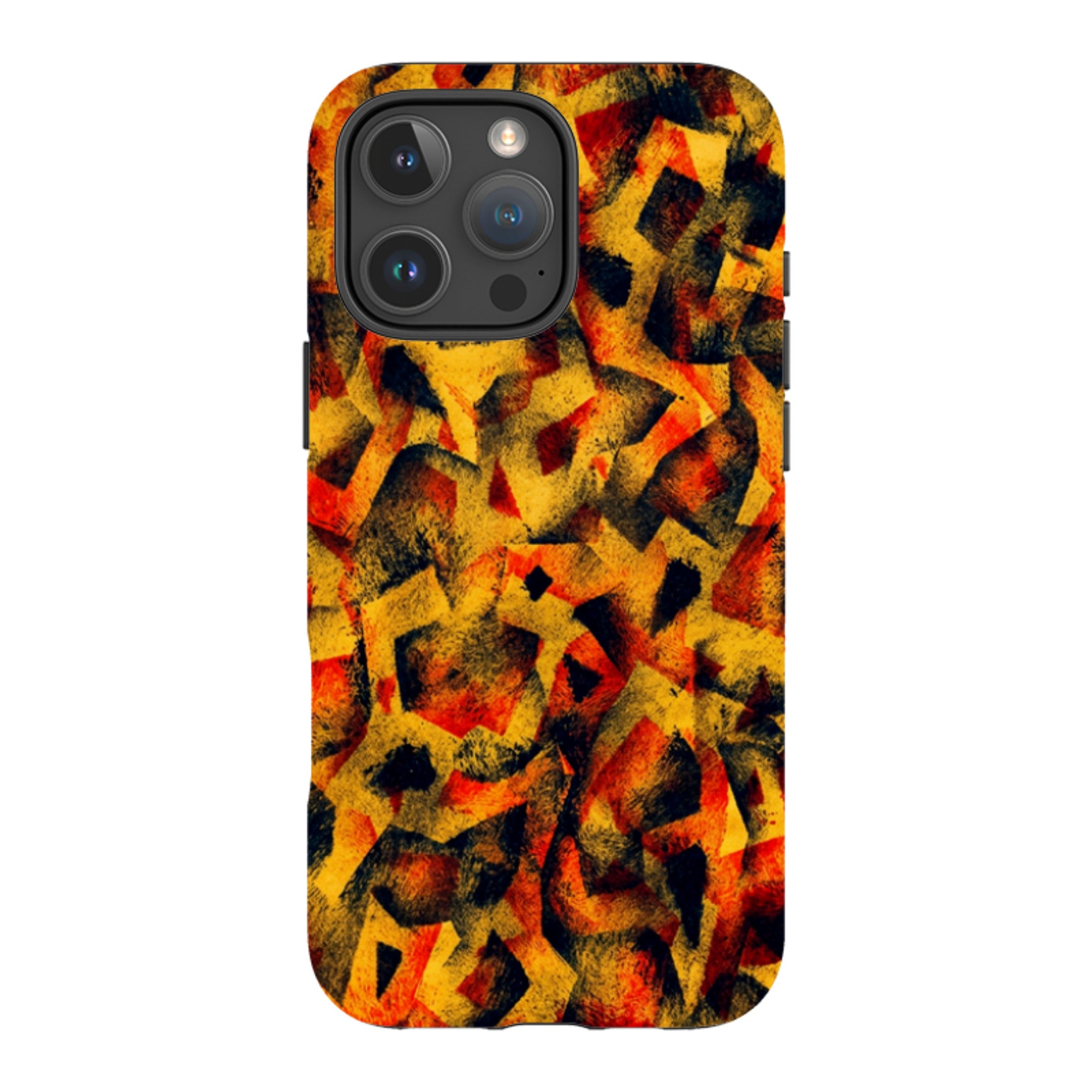 iPhone Tough Case - Abstract Cubism