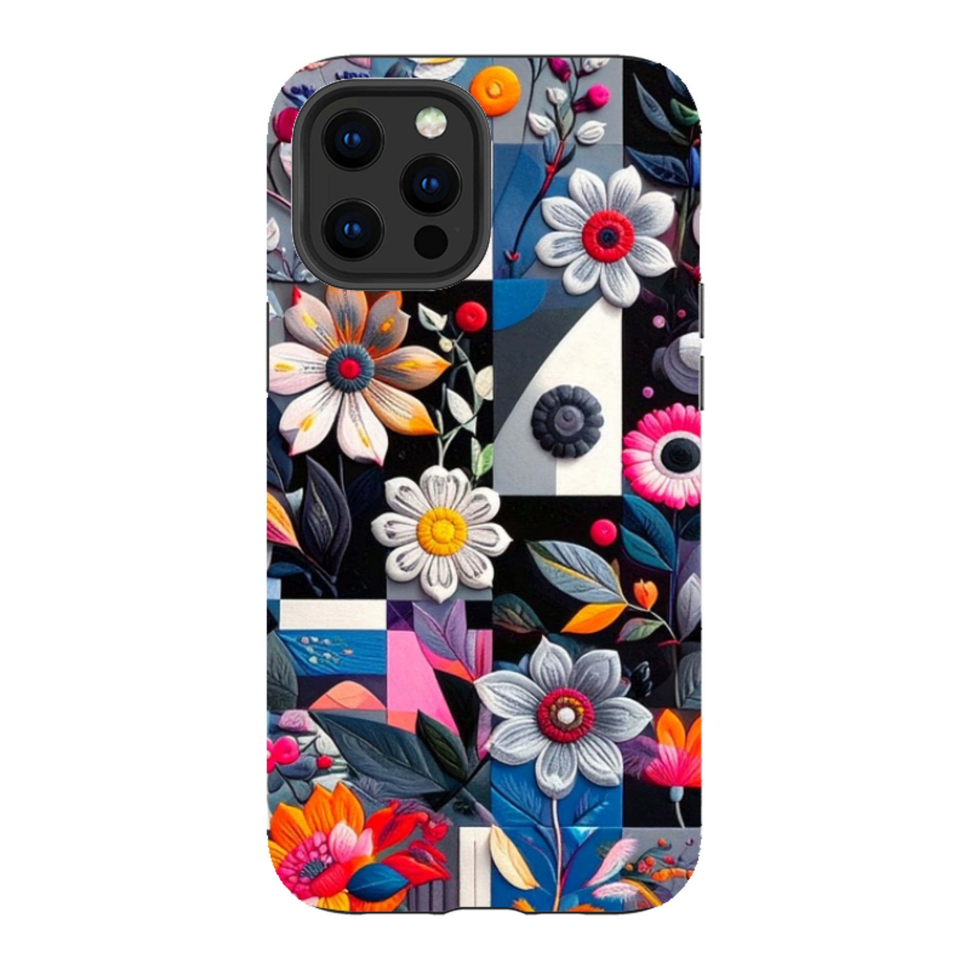 iPhone Tough Case - Summer Petal Garden