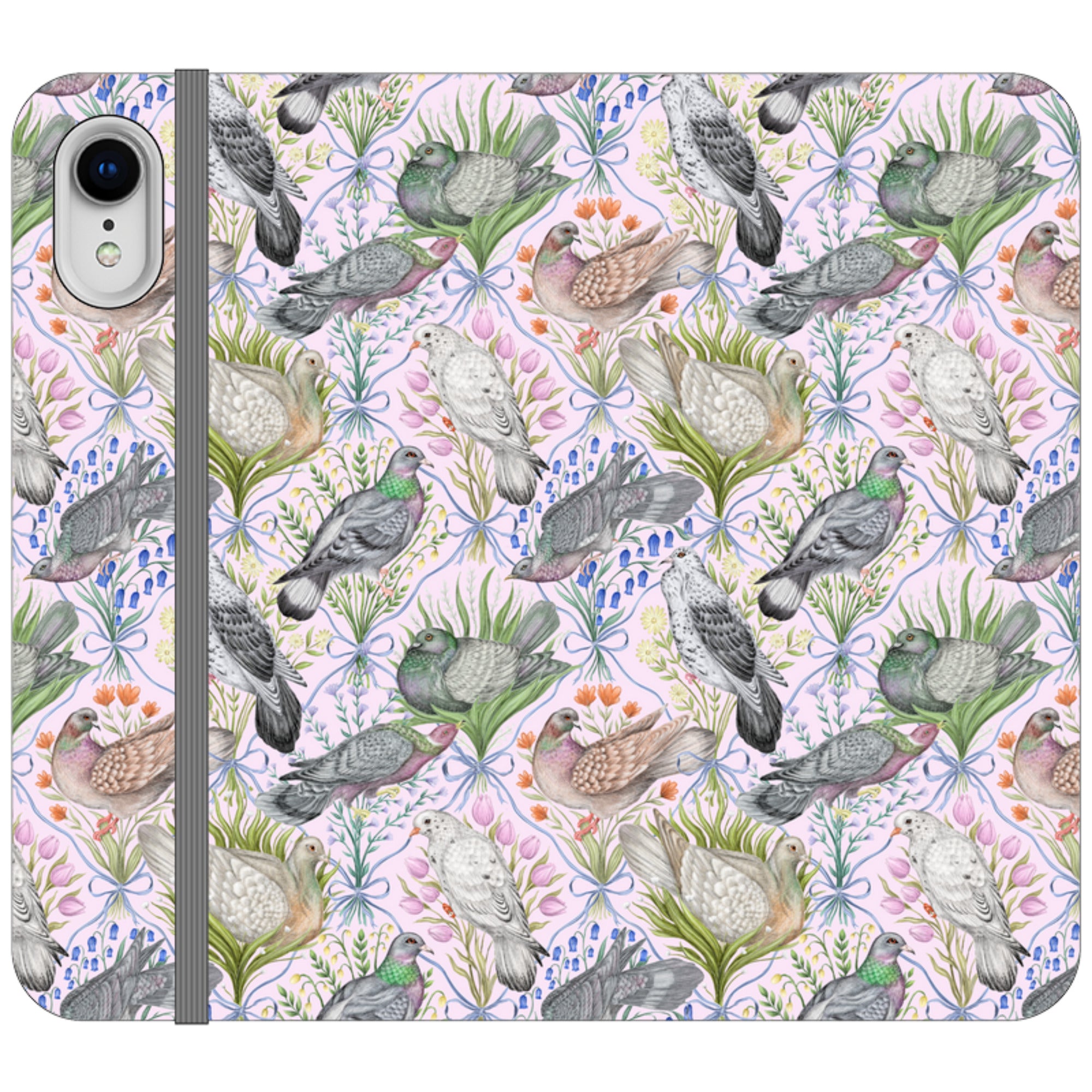 Pigeon Pals Wallet Case By Catherine Rowe
