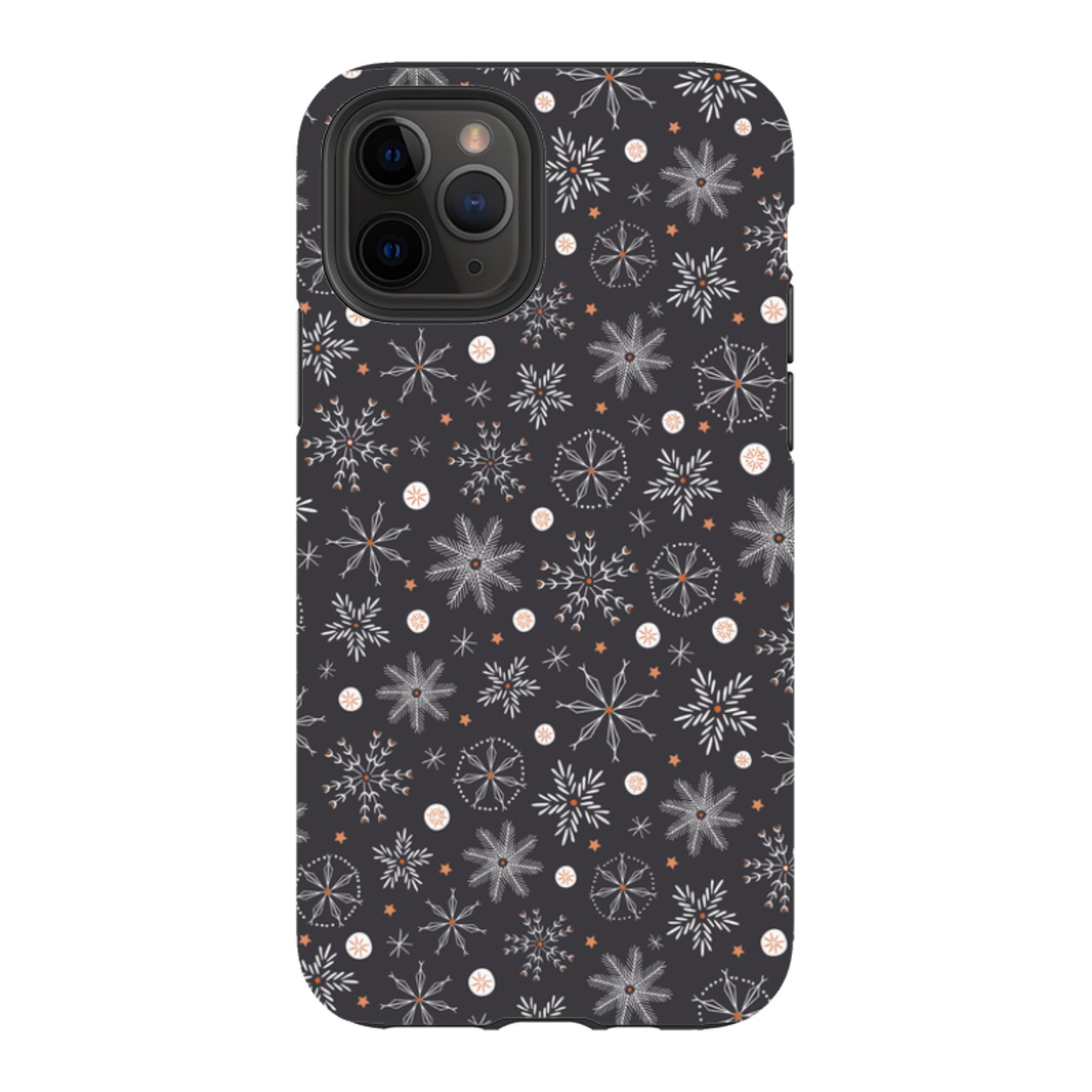 iPhone Tough Case - Christmas Snowflakes II By Ali Brookes