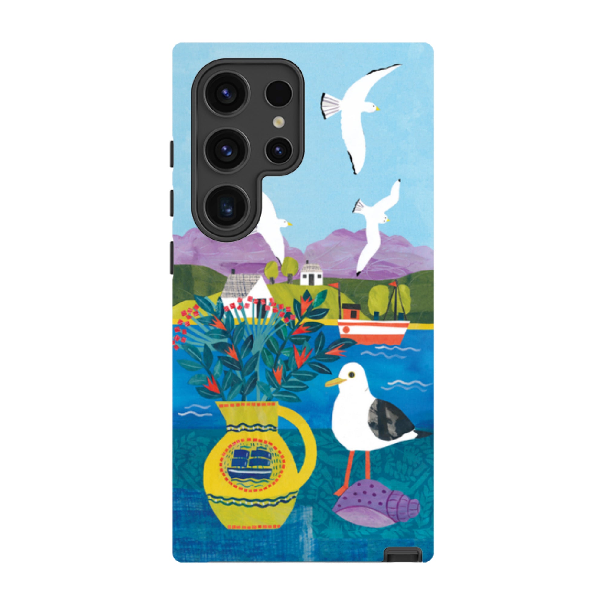 Samsung Tough  Case - Seagulls By Tracey English