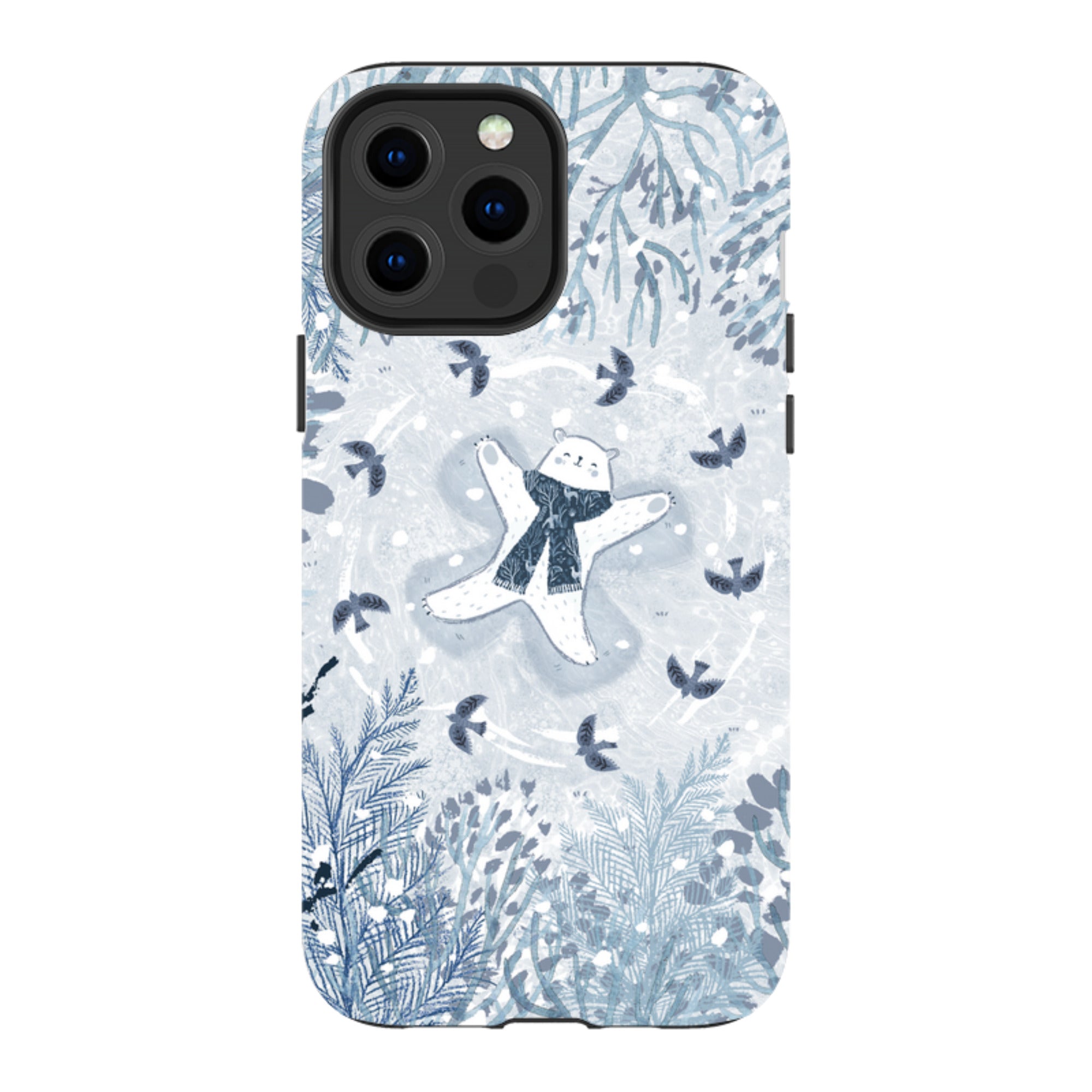iPhone Tough Case - Snow Angel By Emma Frances Grant