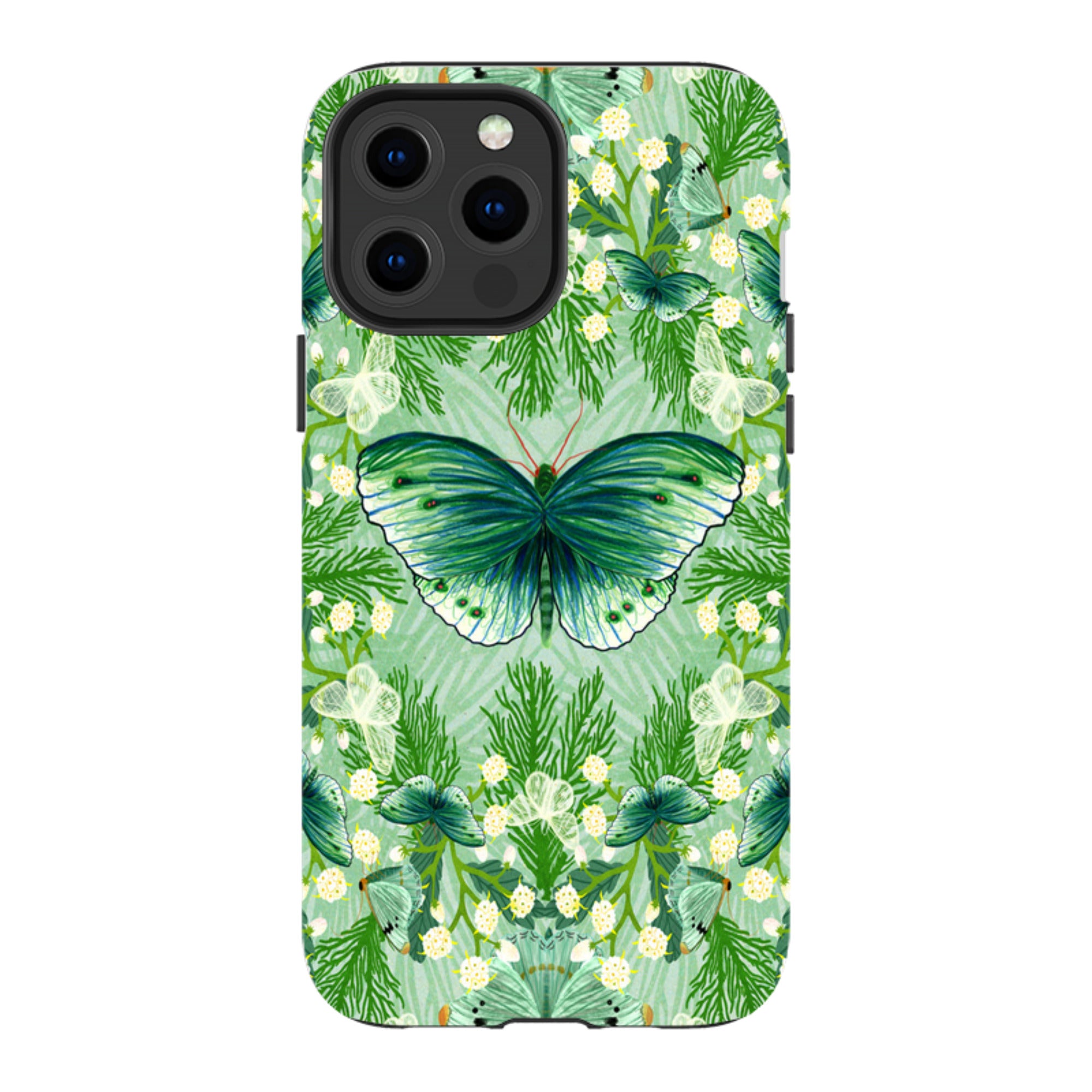 iPhone Tough Case - Big Moth 3 By Katherine Quinn