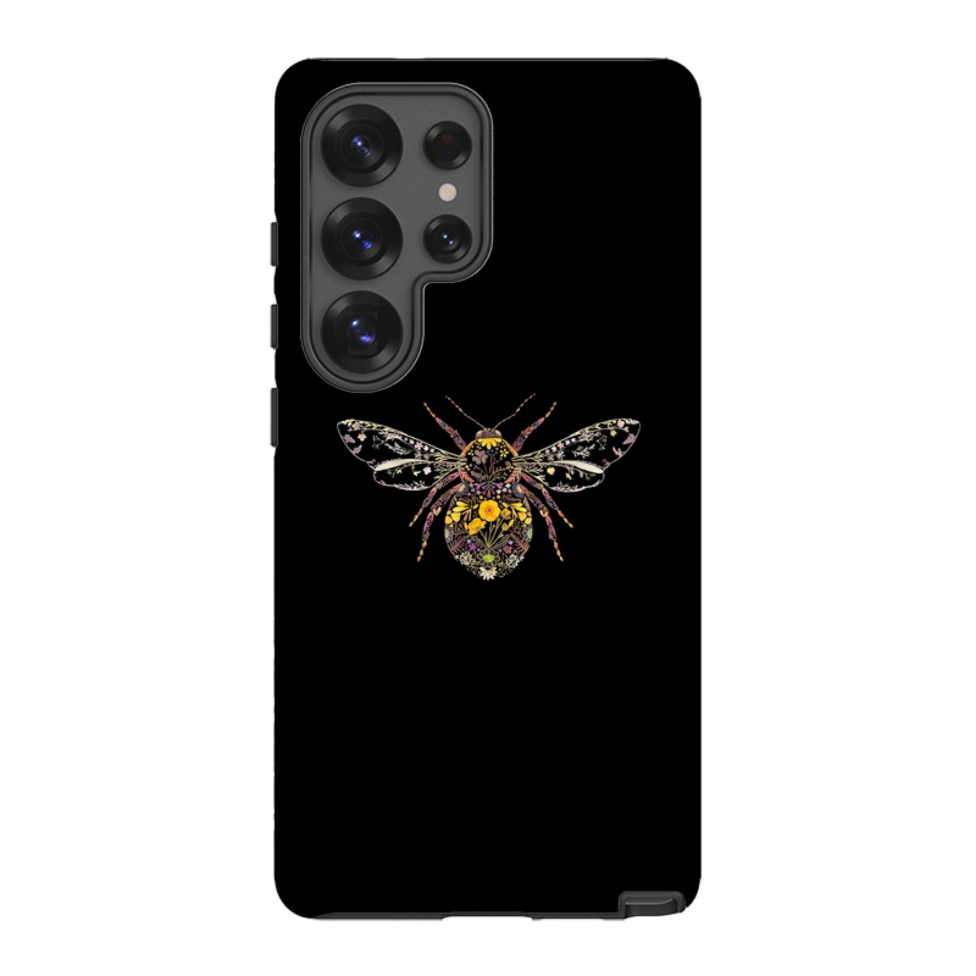 Samsung Tough  Case - Floral Bumble Bee By Helen Ahpornsiri