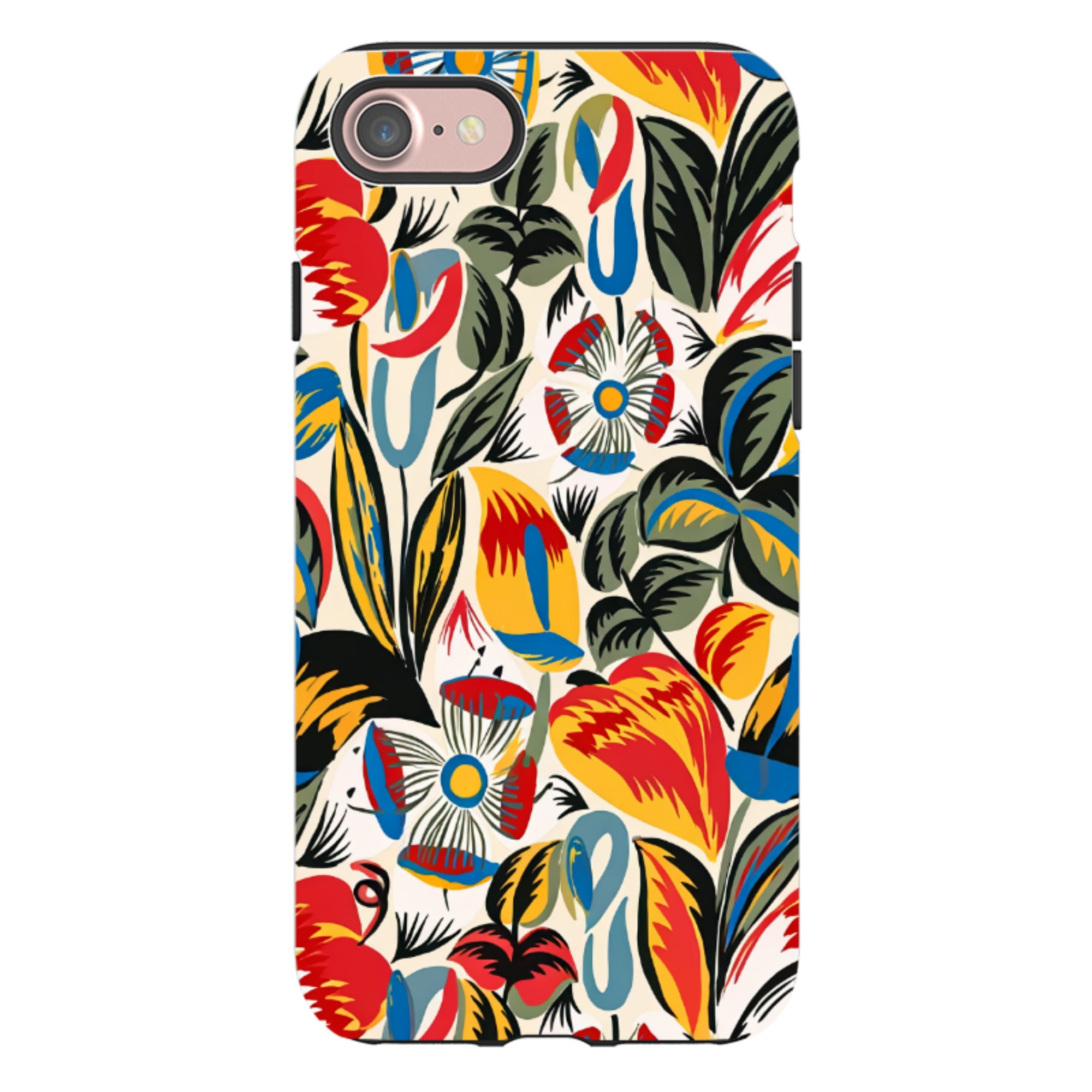 iPhone Tough Case - Fauvist Floral