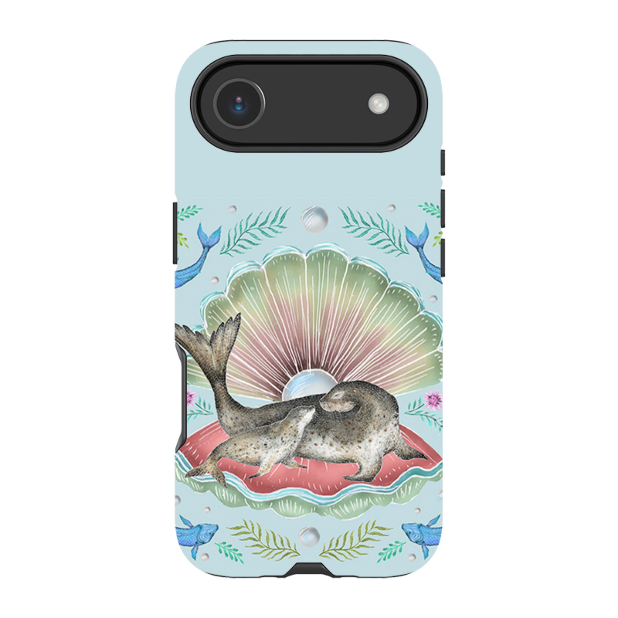 iPhone MagSafe Tough Case -  Seals In Shell By Catherine Rowe