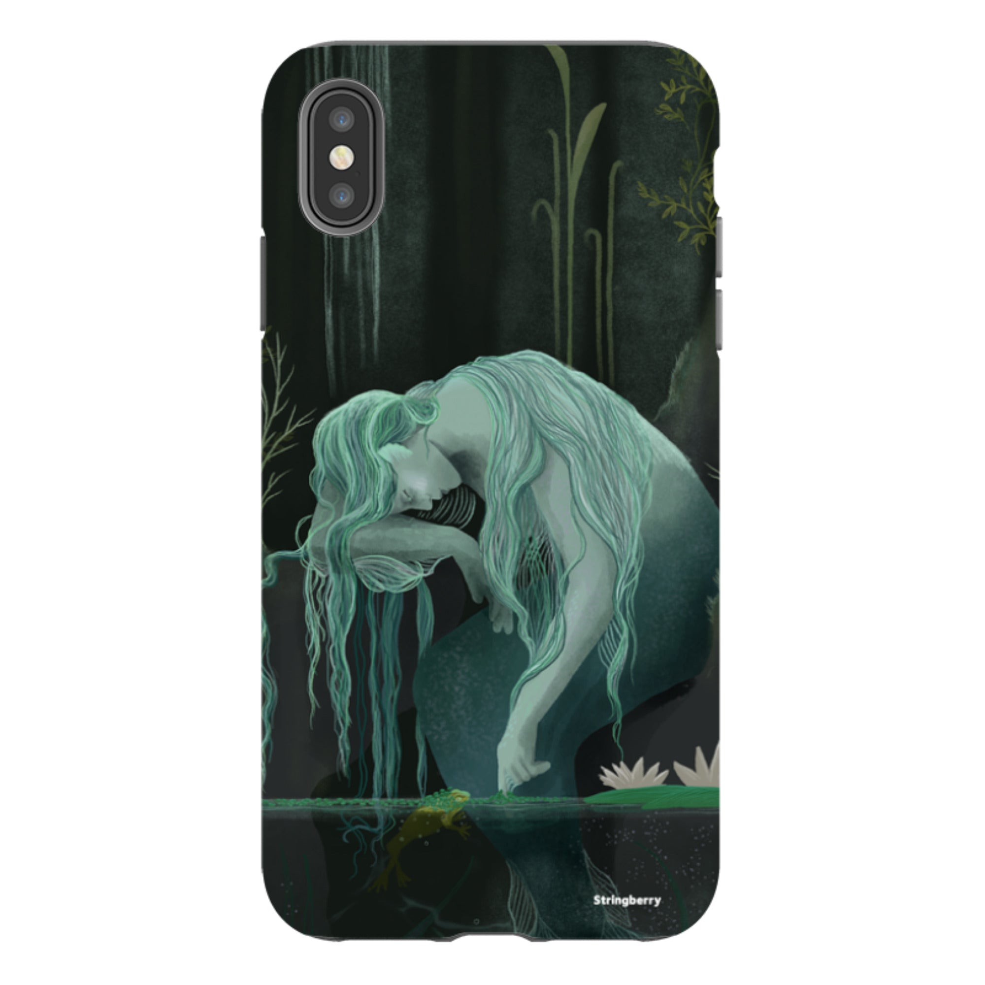iPhone Tough Case - Mermaid By Anna Stead