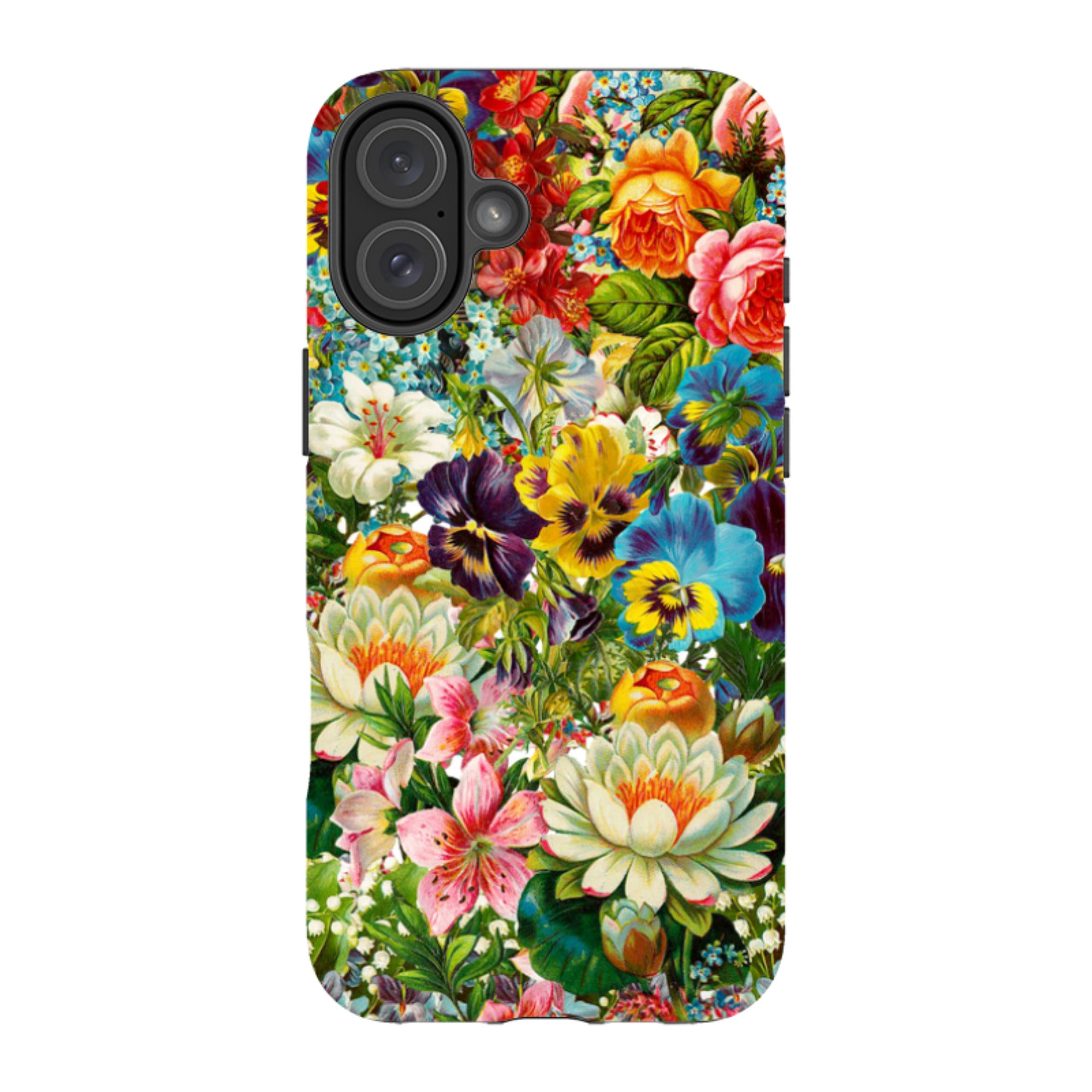 iPhone Tough Case - Floral Burst