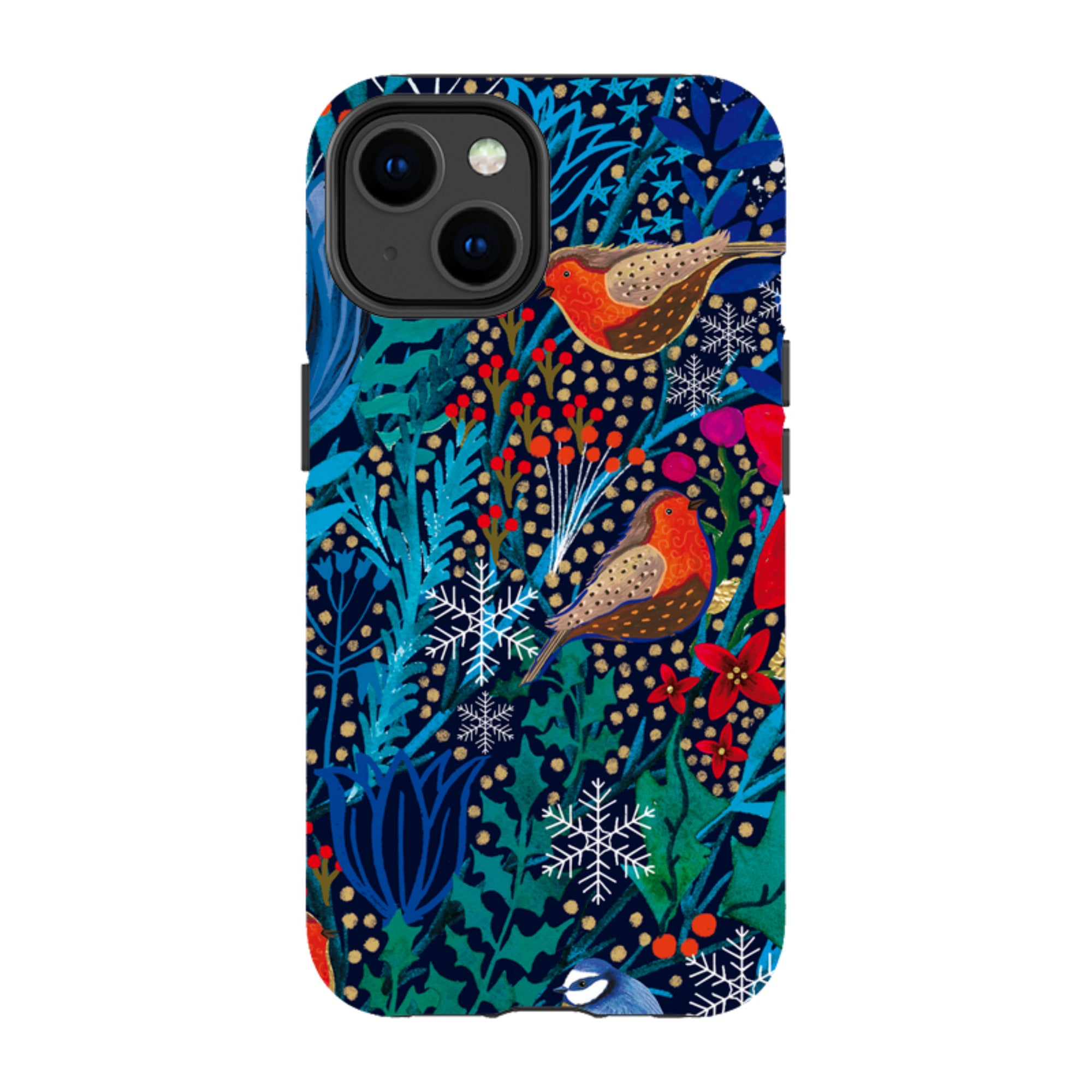 iPhone MagSafe Tough Case - Xmas Robin III By Emma Frances Grant